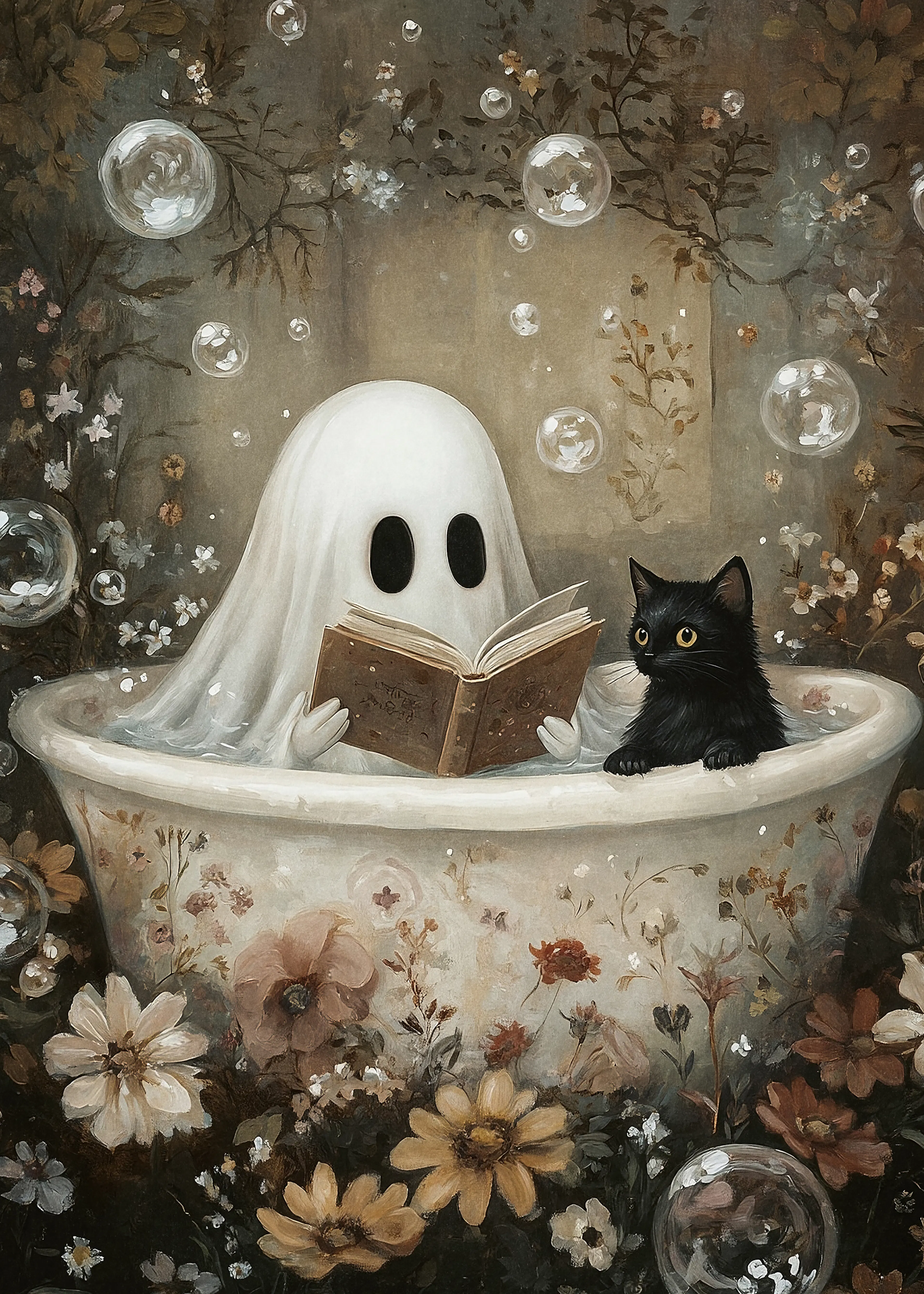 Olga Telnova - Ghostly Bathtub Poster 0