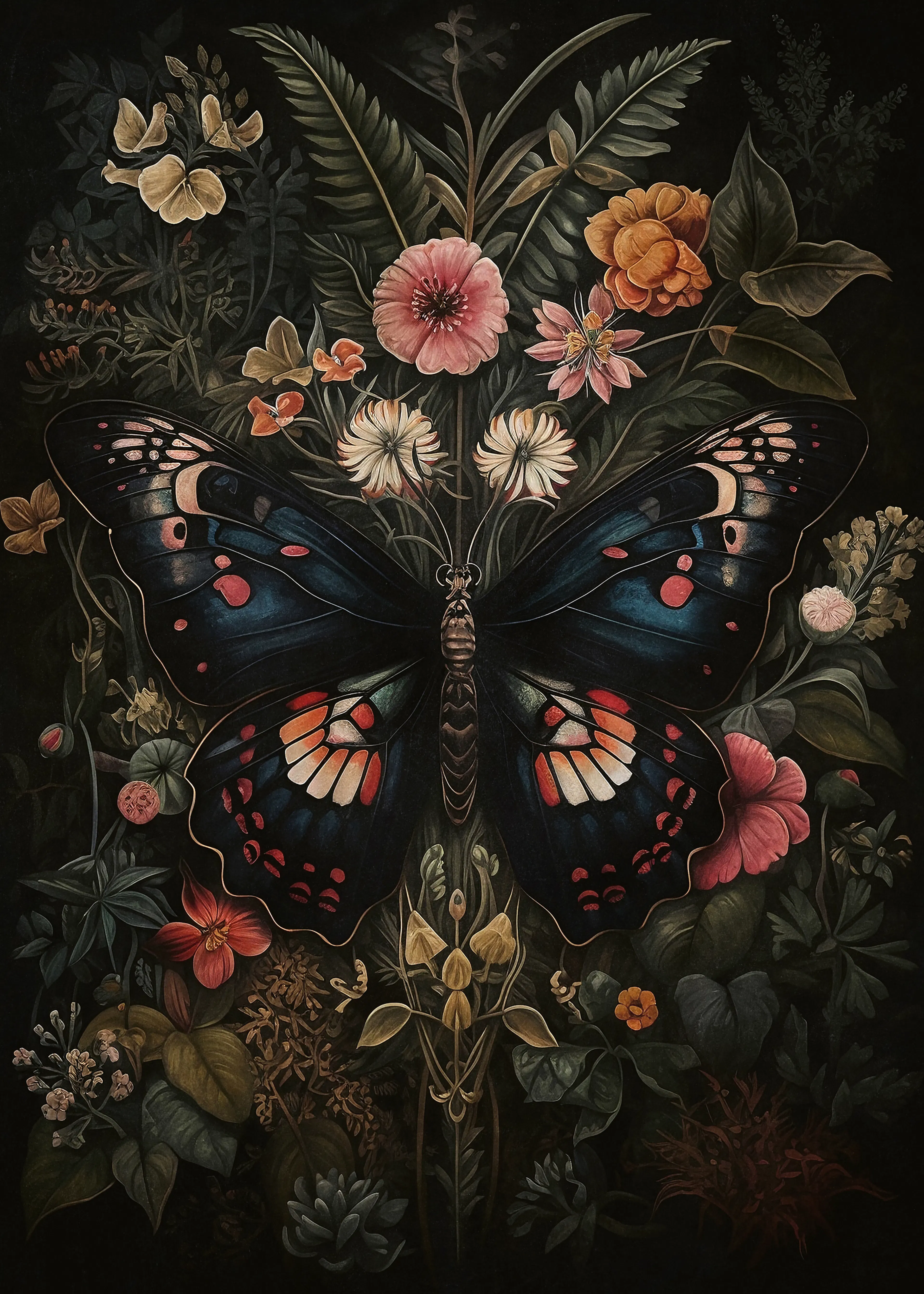 Olga Telnova - Midnight Butterfly Poster 0