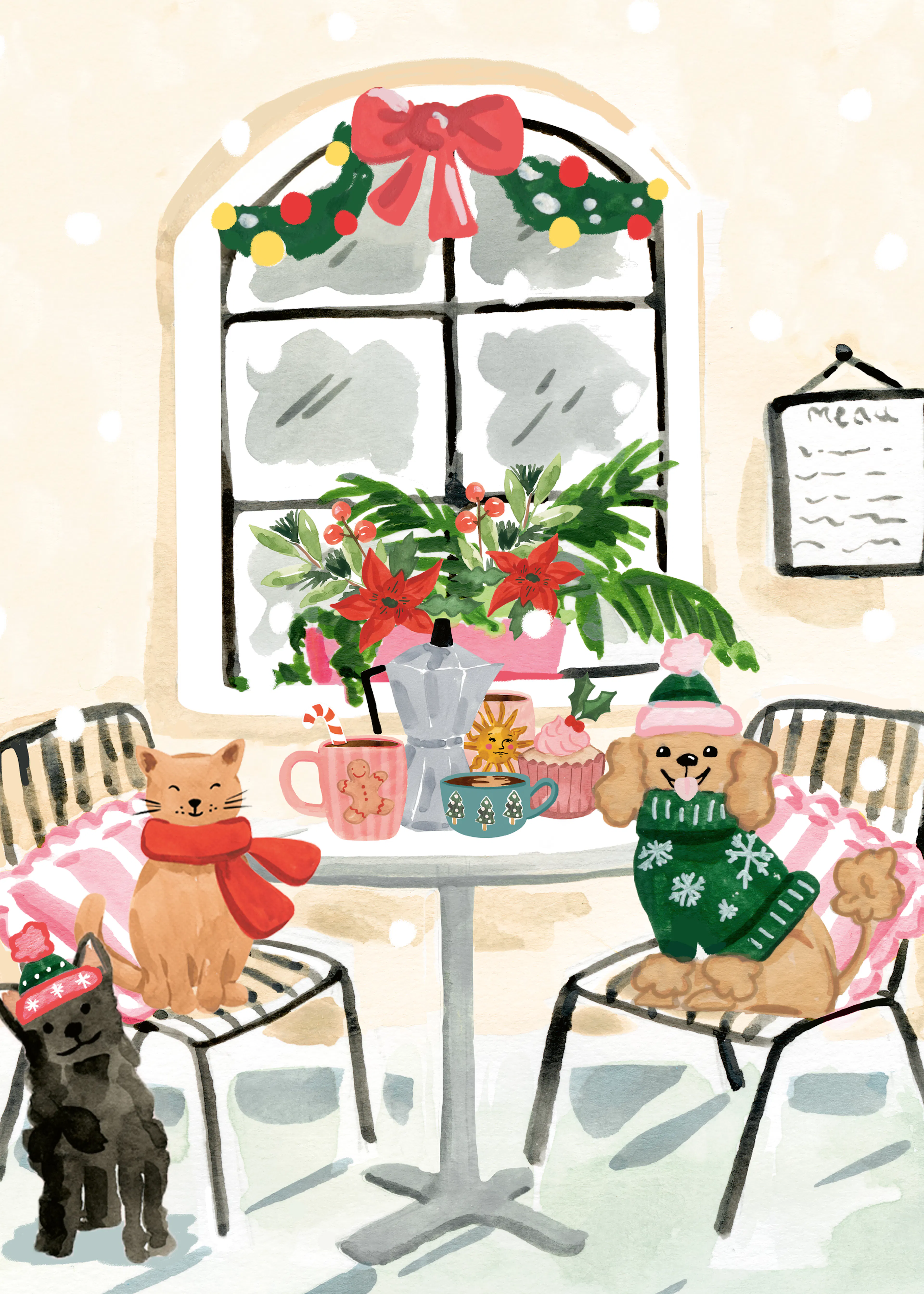 Sabina Fenn - Holiday Tea Poster 0