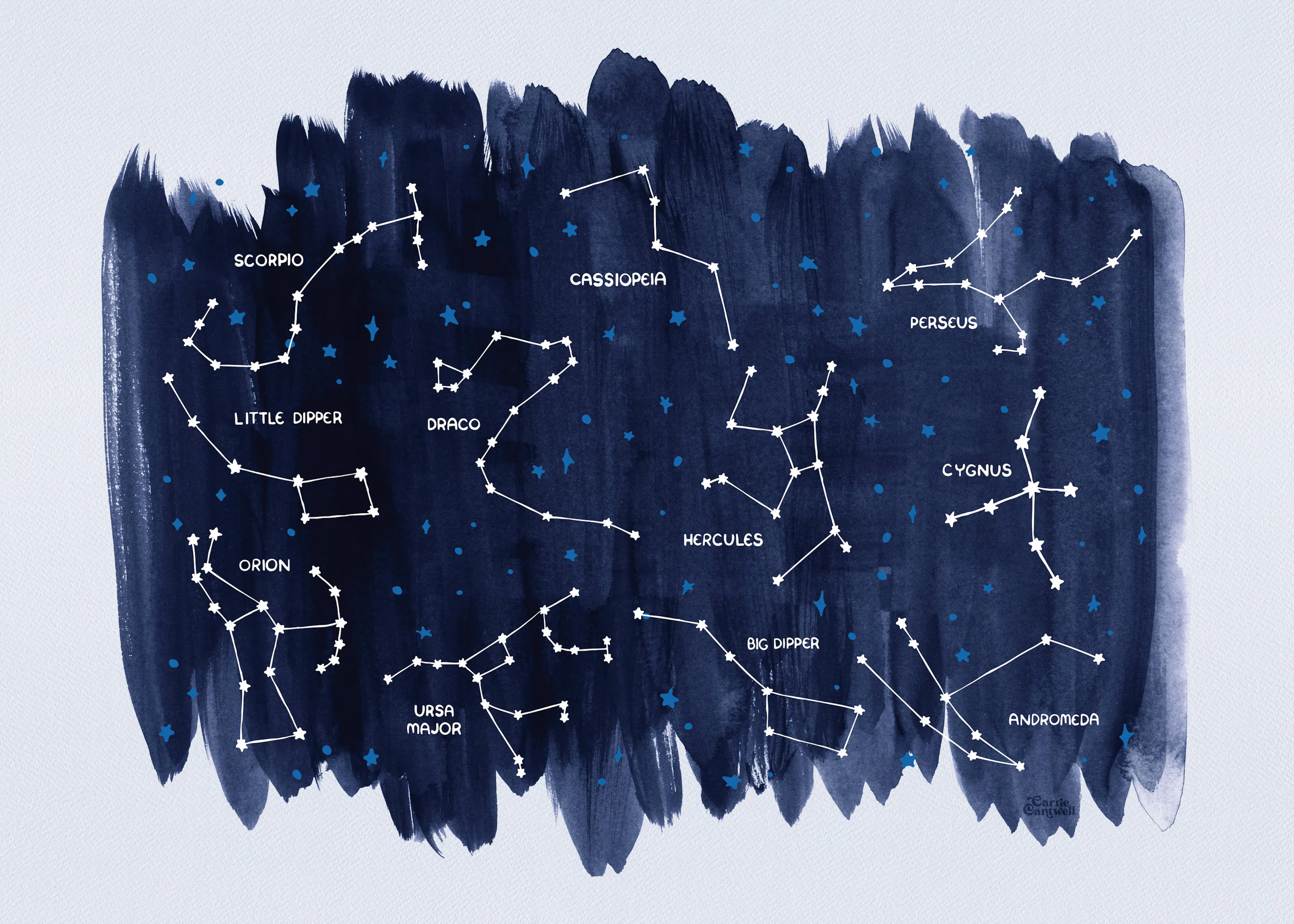 Constellations Étoilées Poster 0
