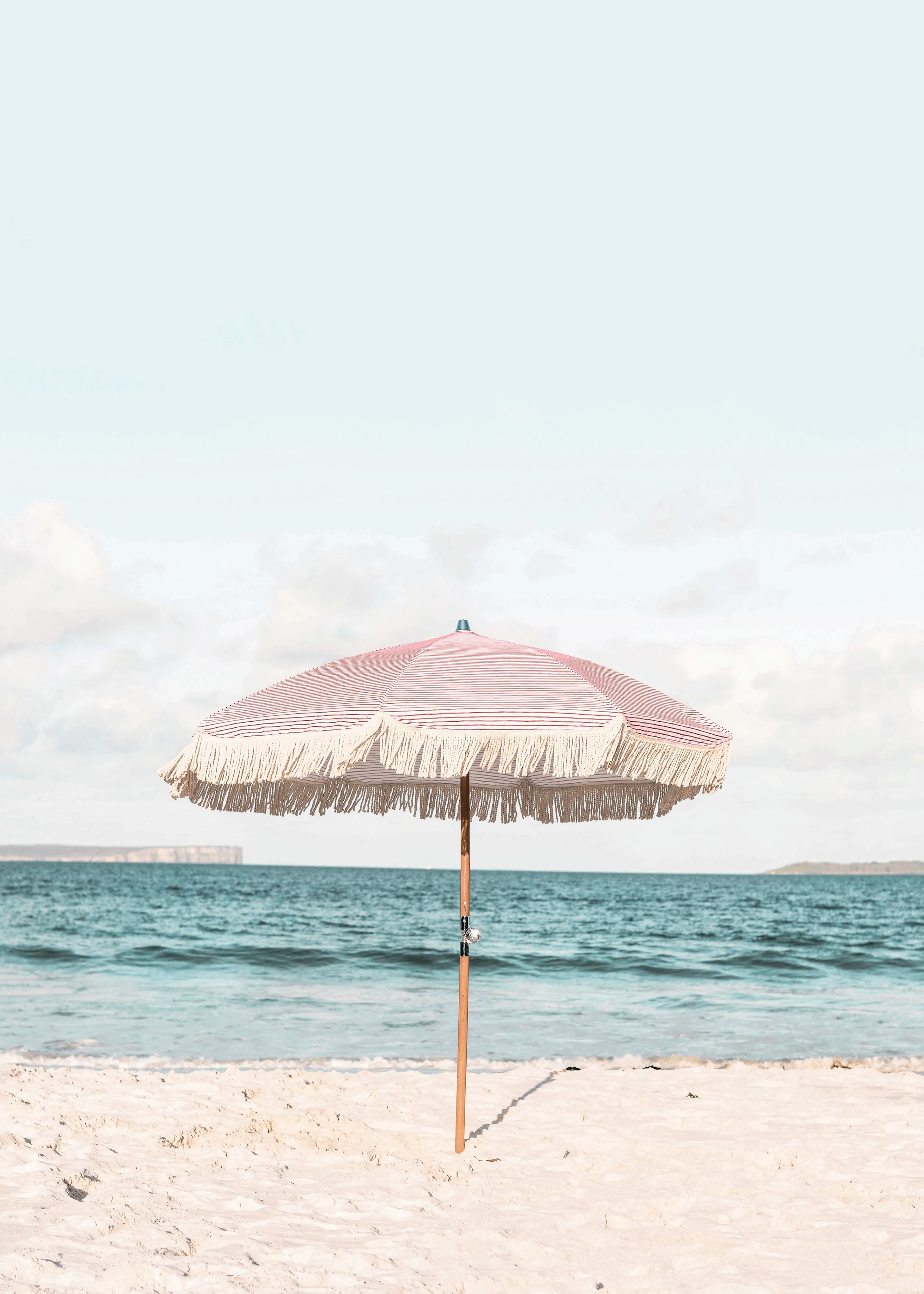 Roze Strand Sereniteit Poster 0