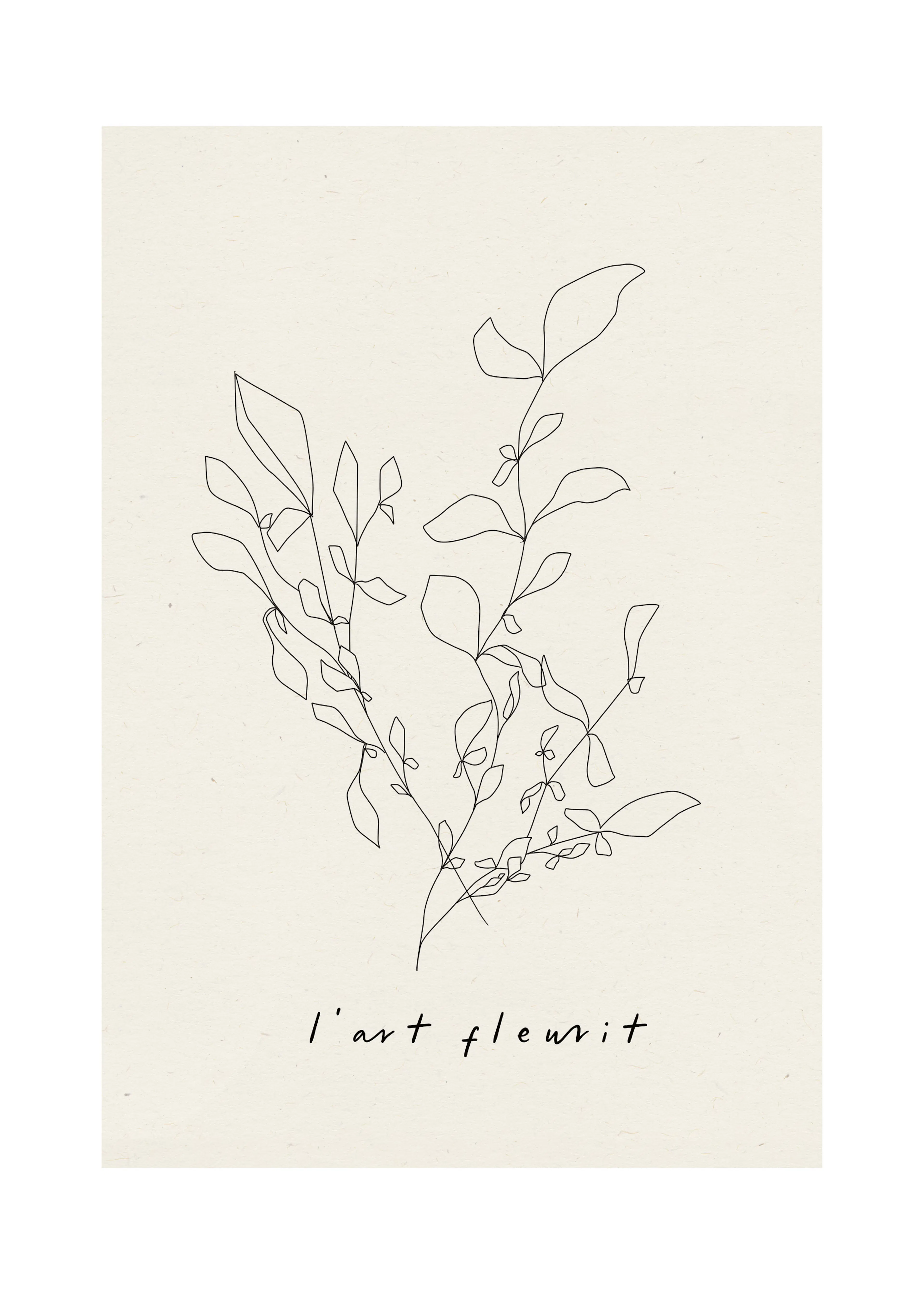 Delicate Plant Poster 0