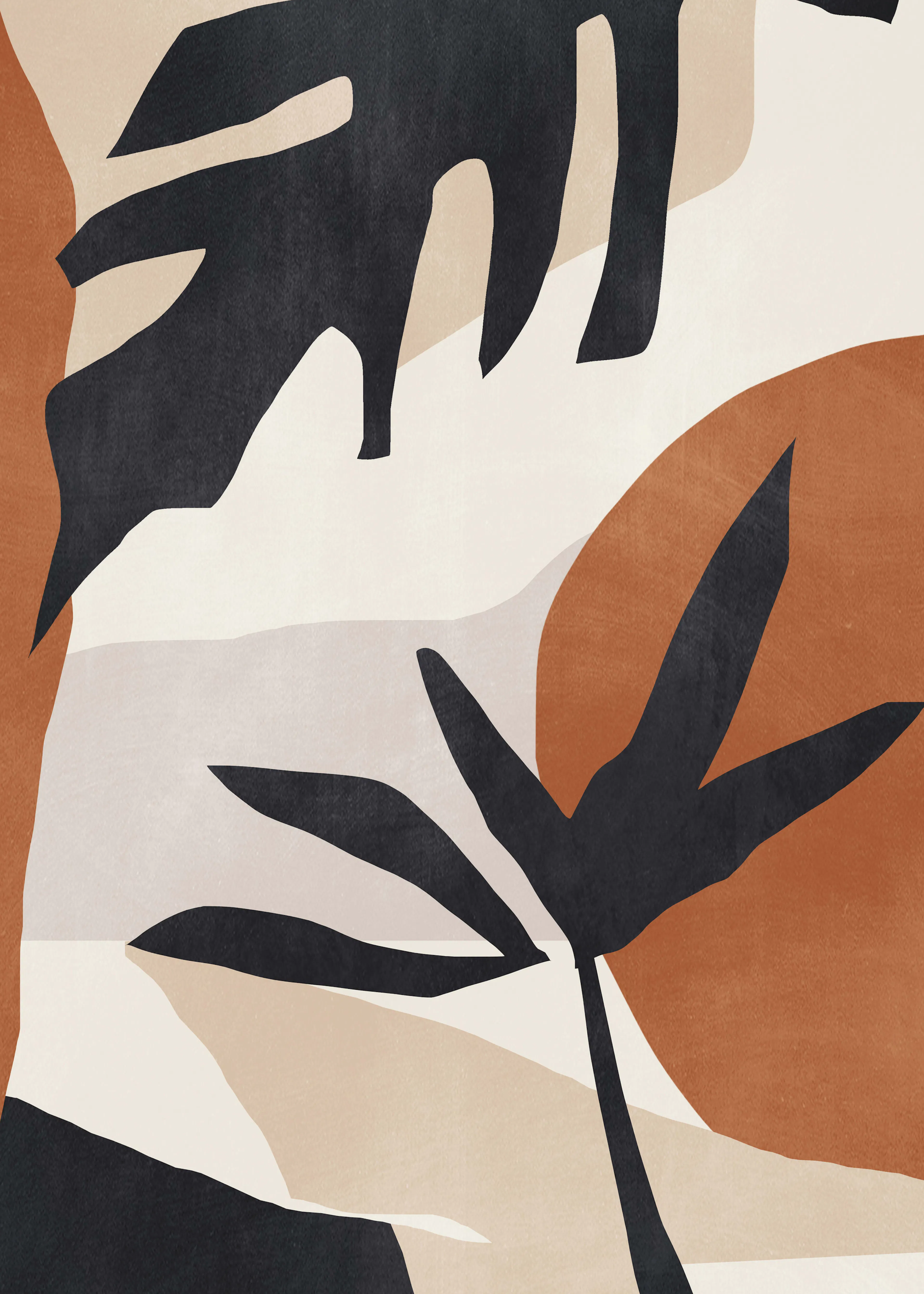 Modernes botanisches Poster 0