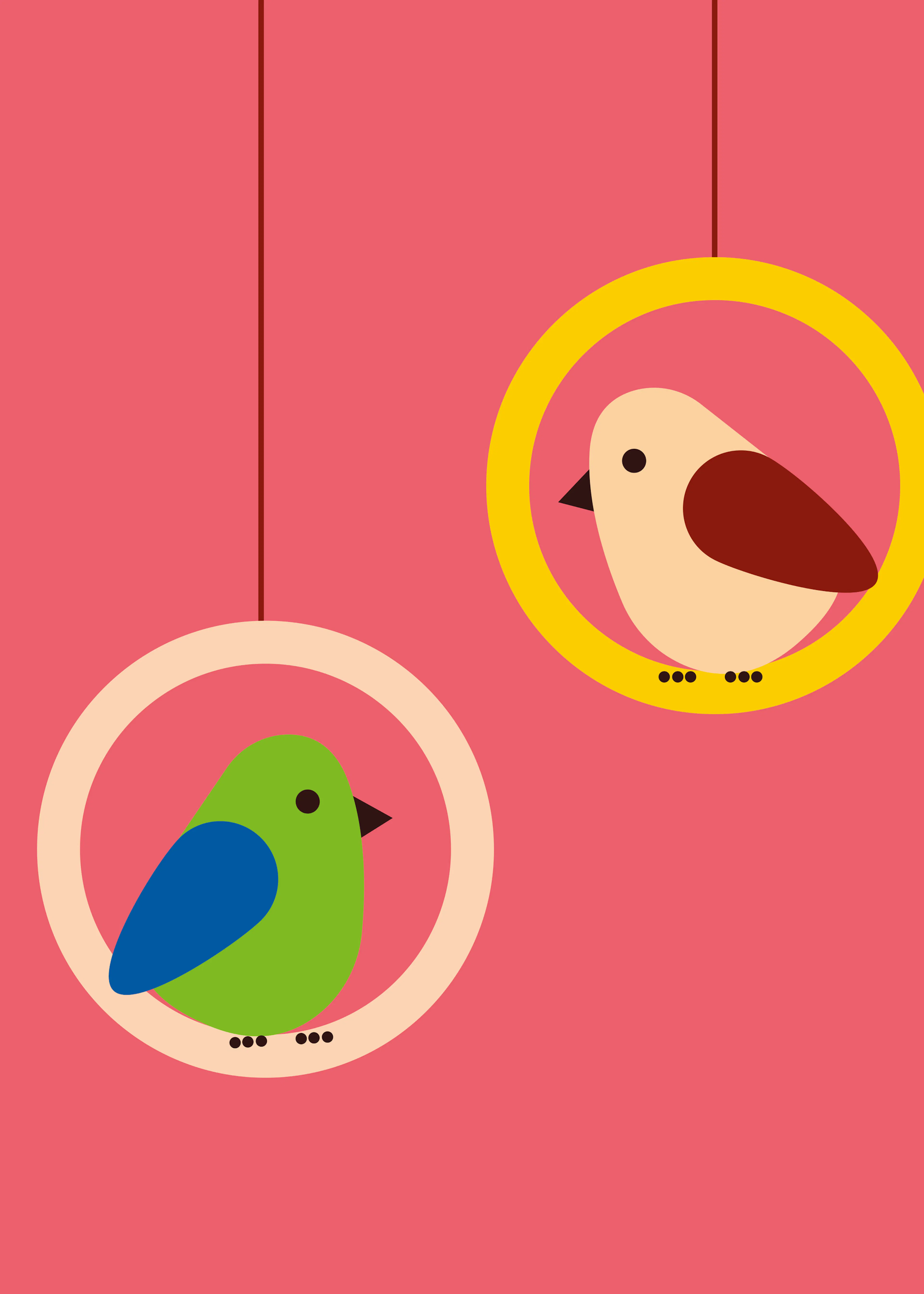 Colorful Birds Poster 0