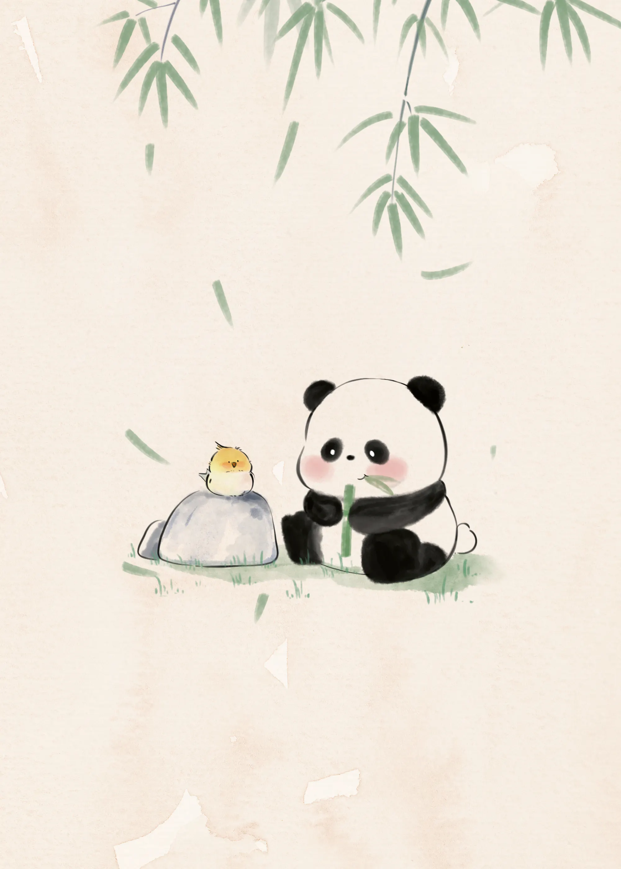 Panda Friendship Poster 0