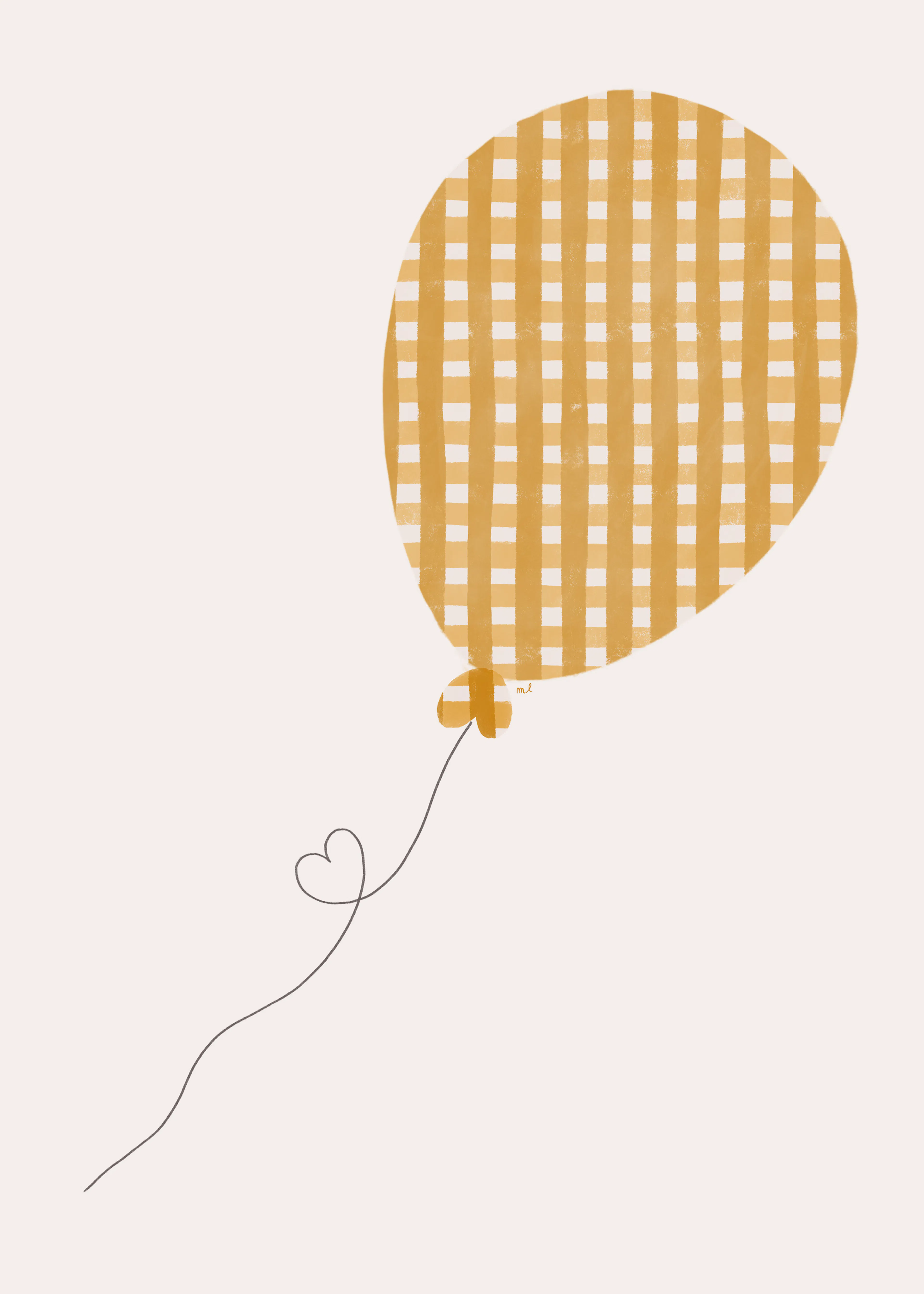 Patterned Balloon Poster 0