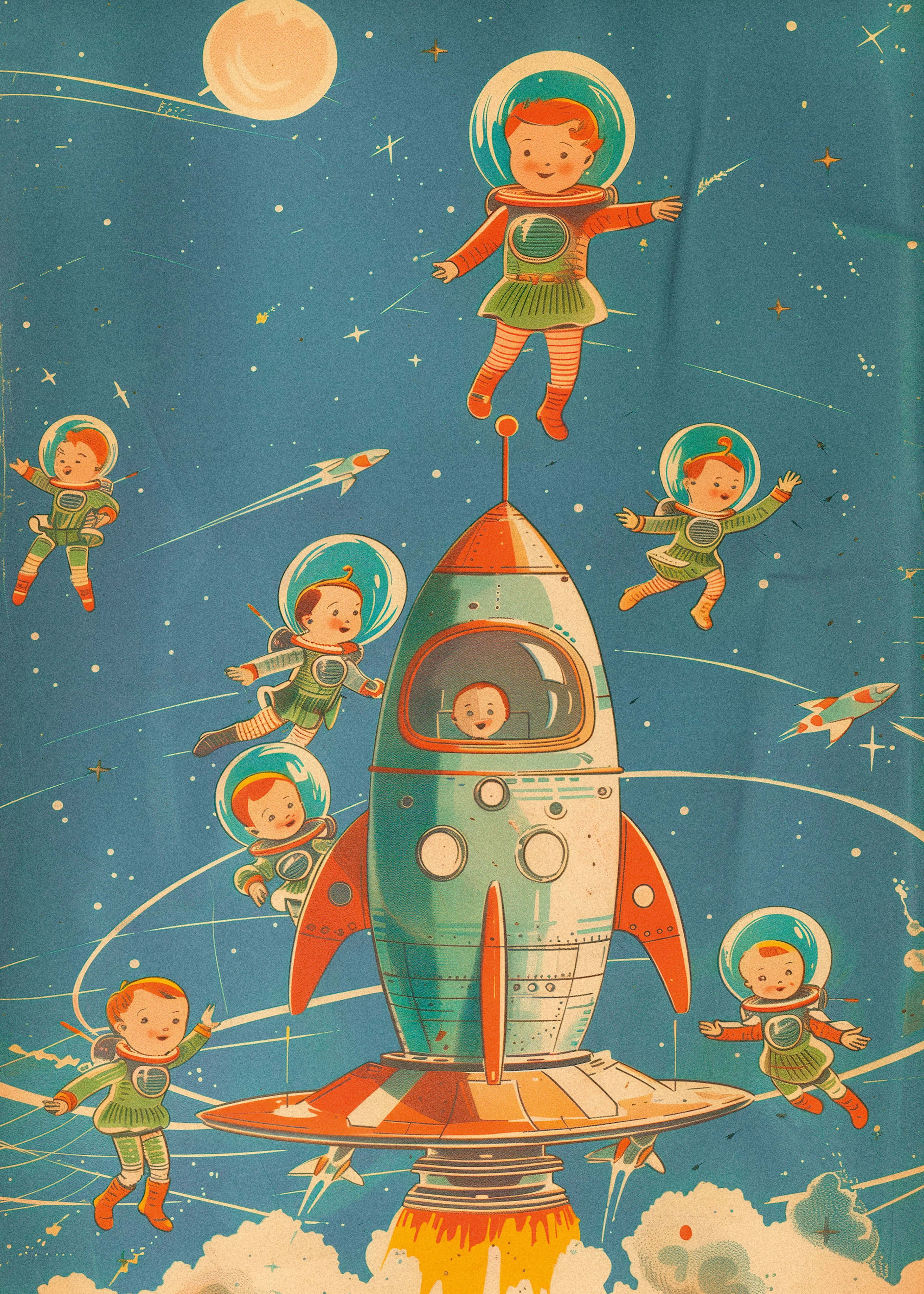 Space Explorers Poster 0