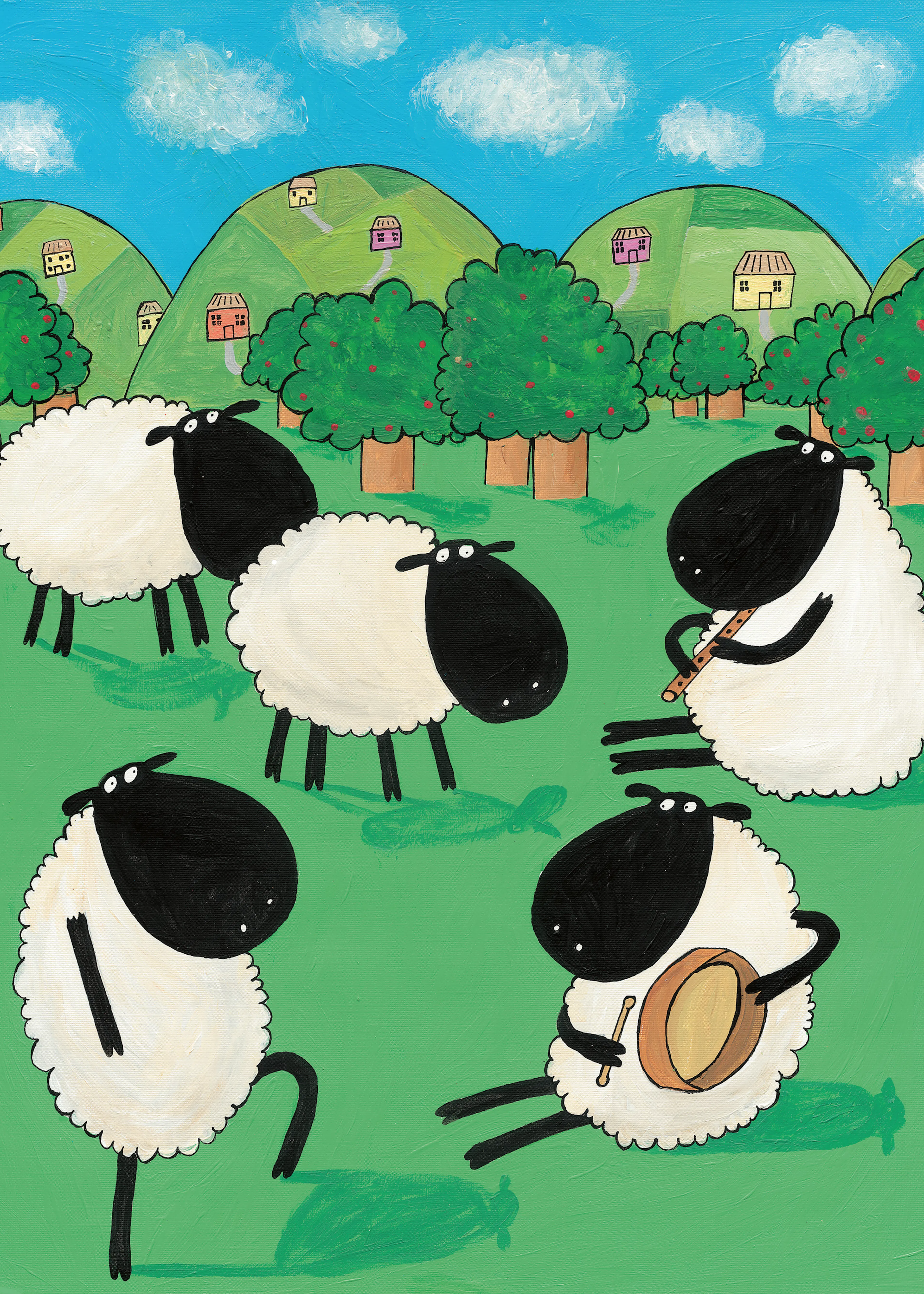 Schapen Harmonie Poster 0