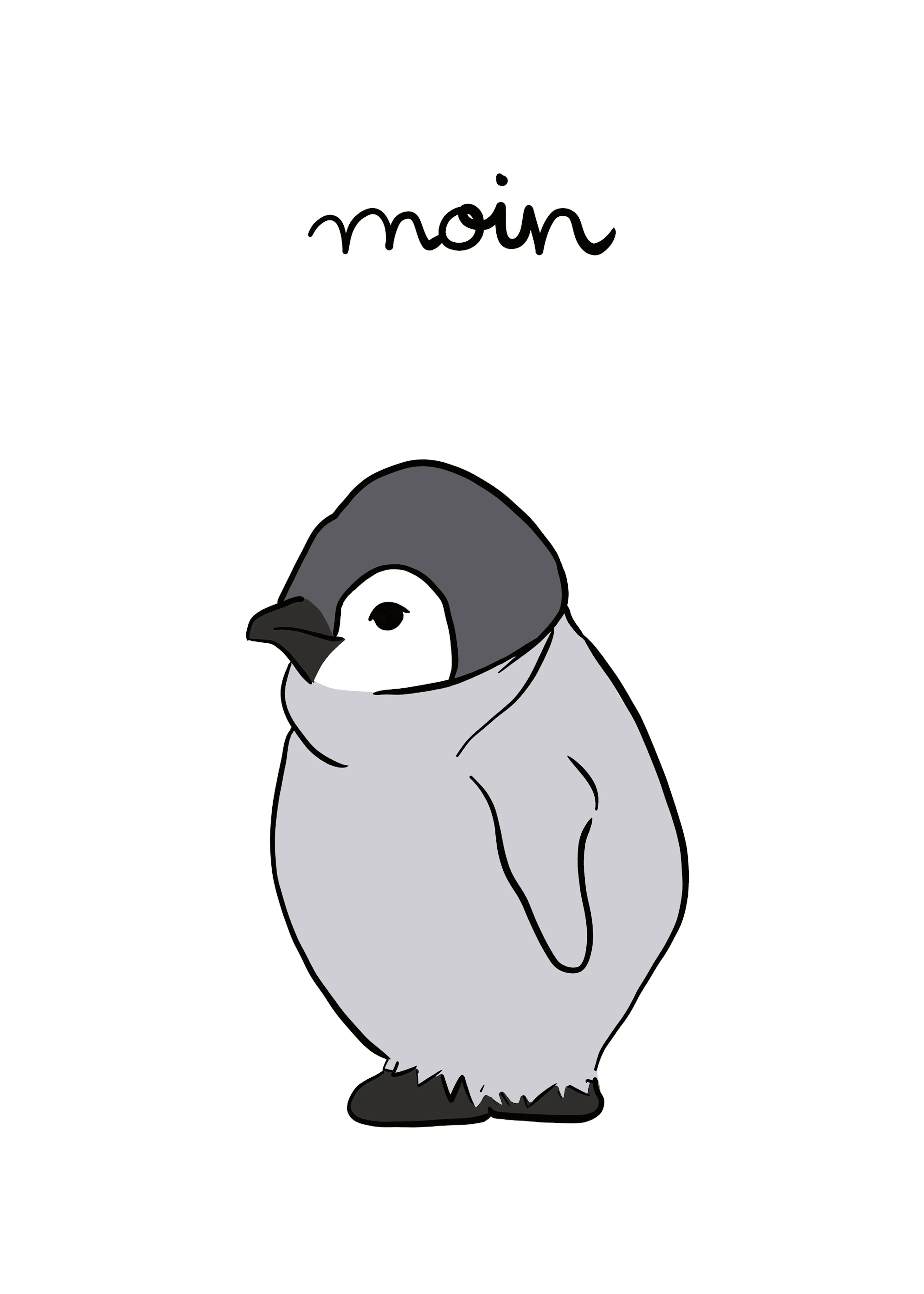 Baby Pinguïn Poster 0
