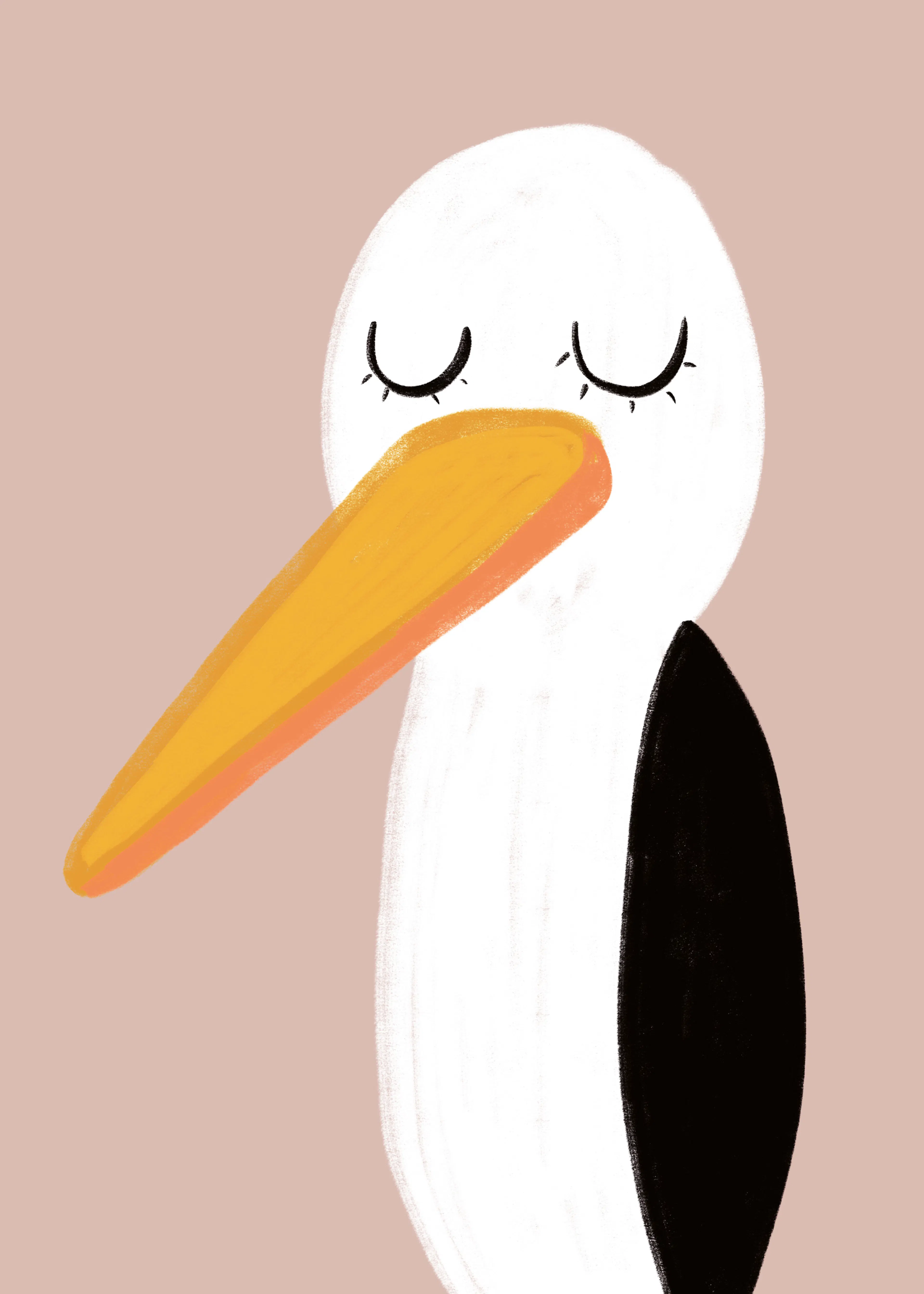 Rustige Pelikaan Poster 0