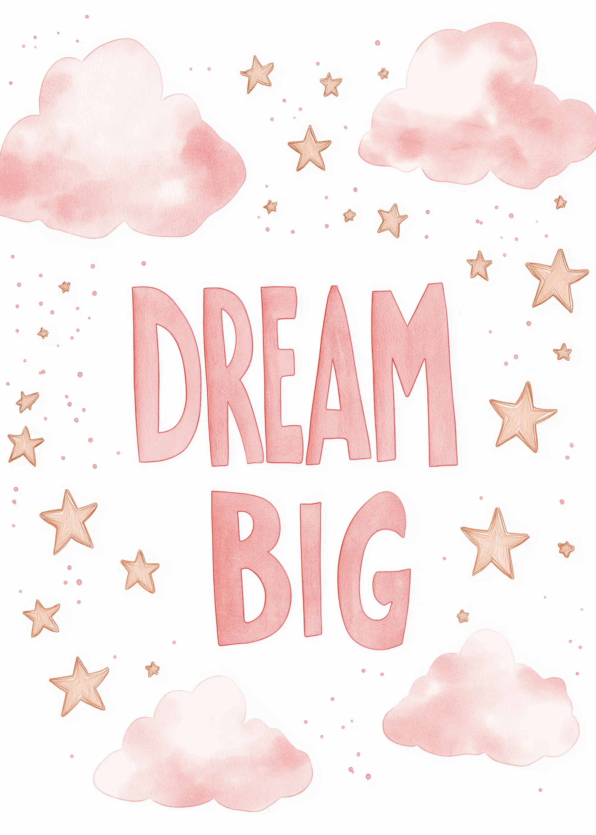 Pink Dream Big Poster 0