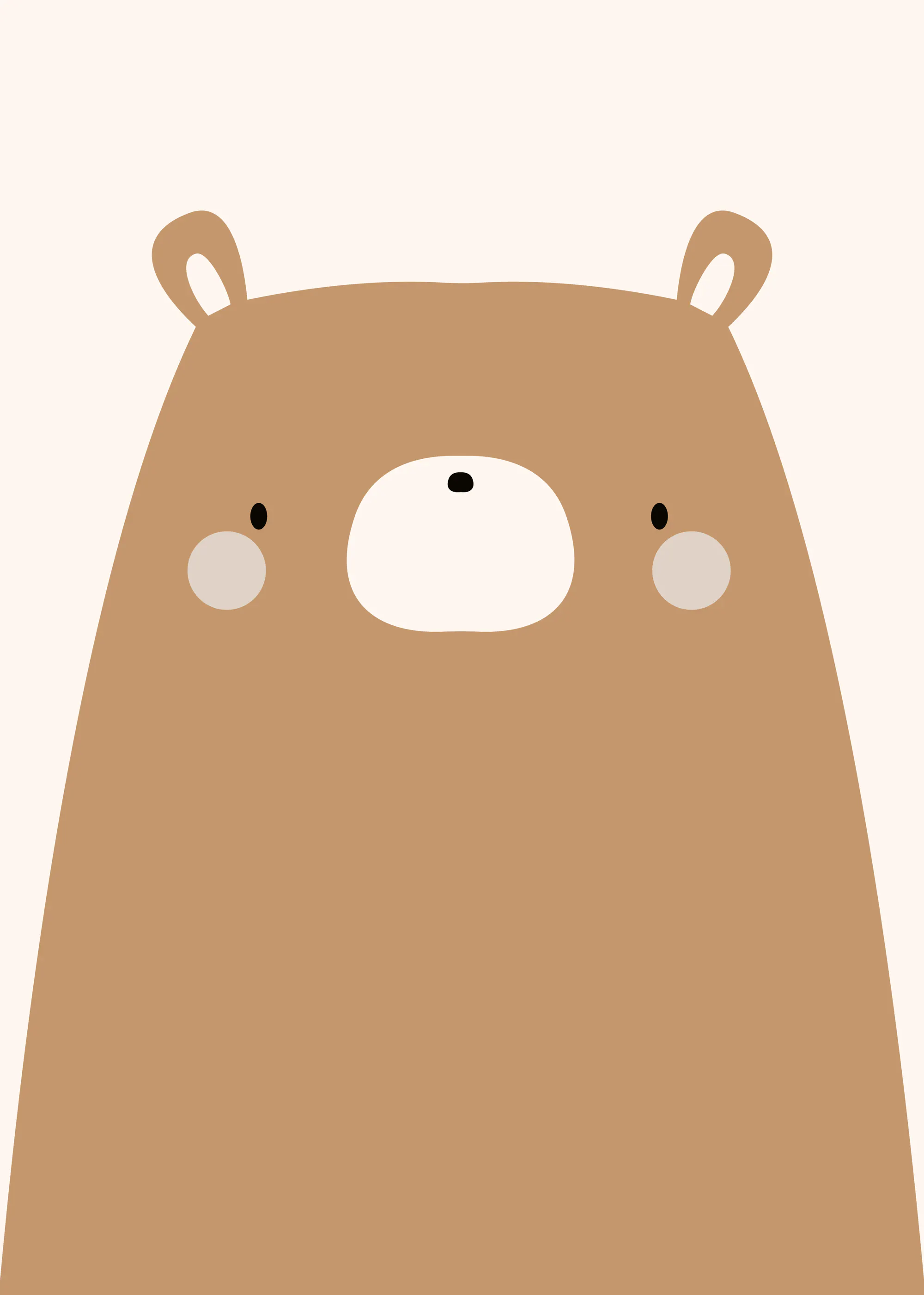 Simpatico Orsetto Marrone Poster 0