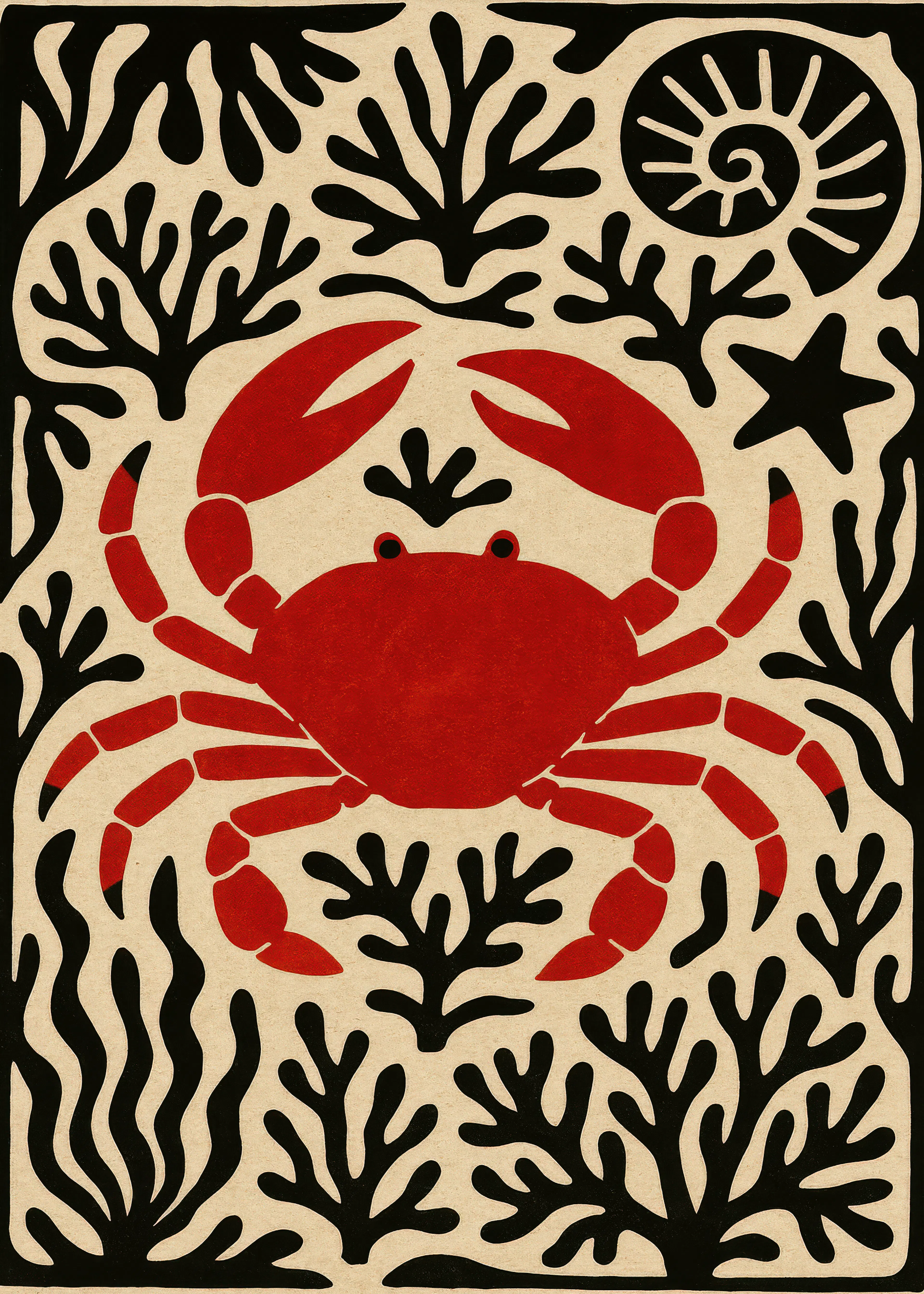 Red Red Crab Poster 0