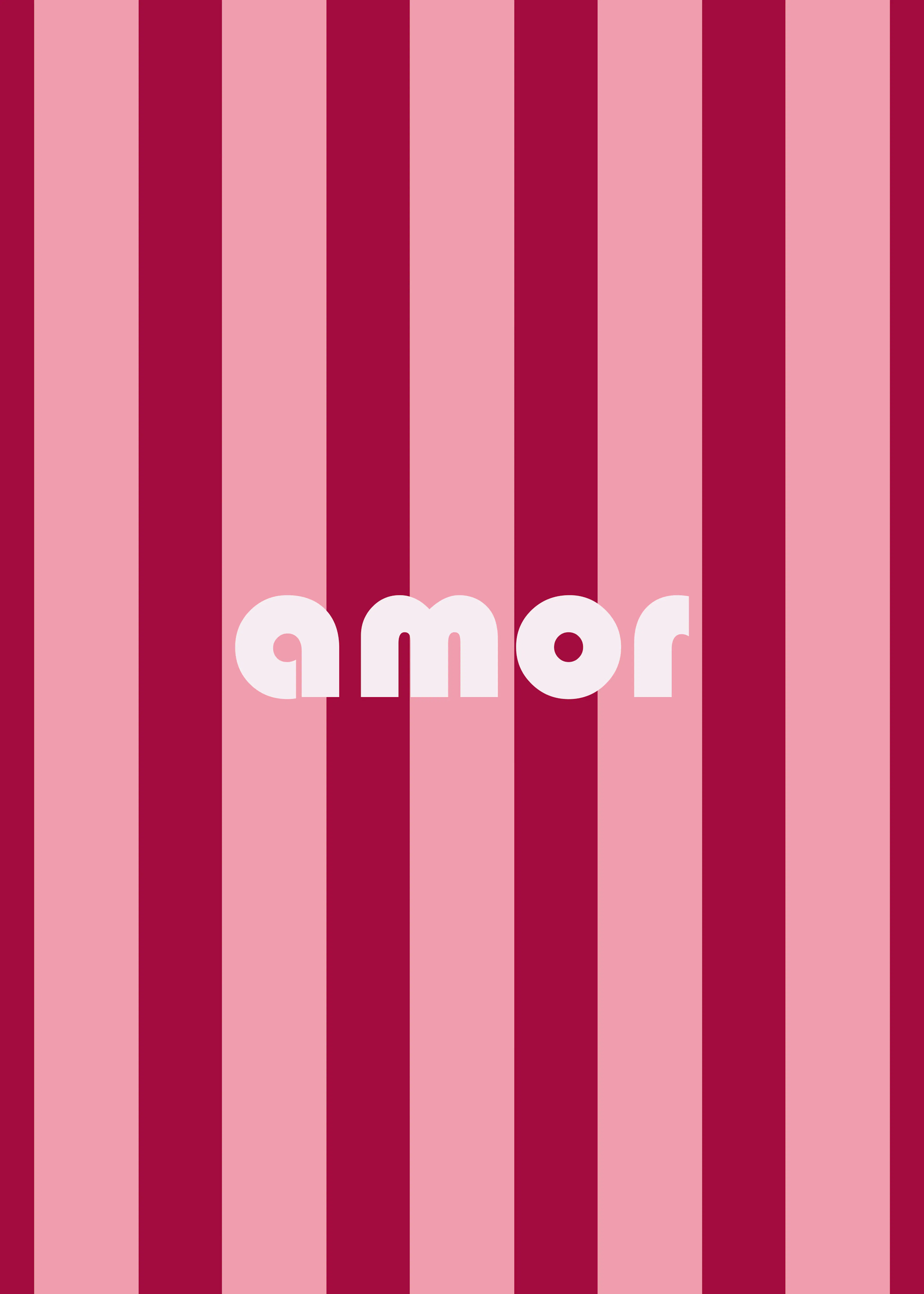 Amor Strepen Poster 0