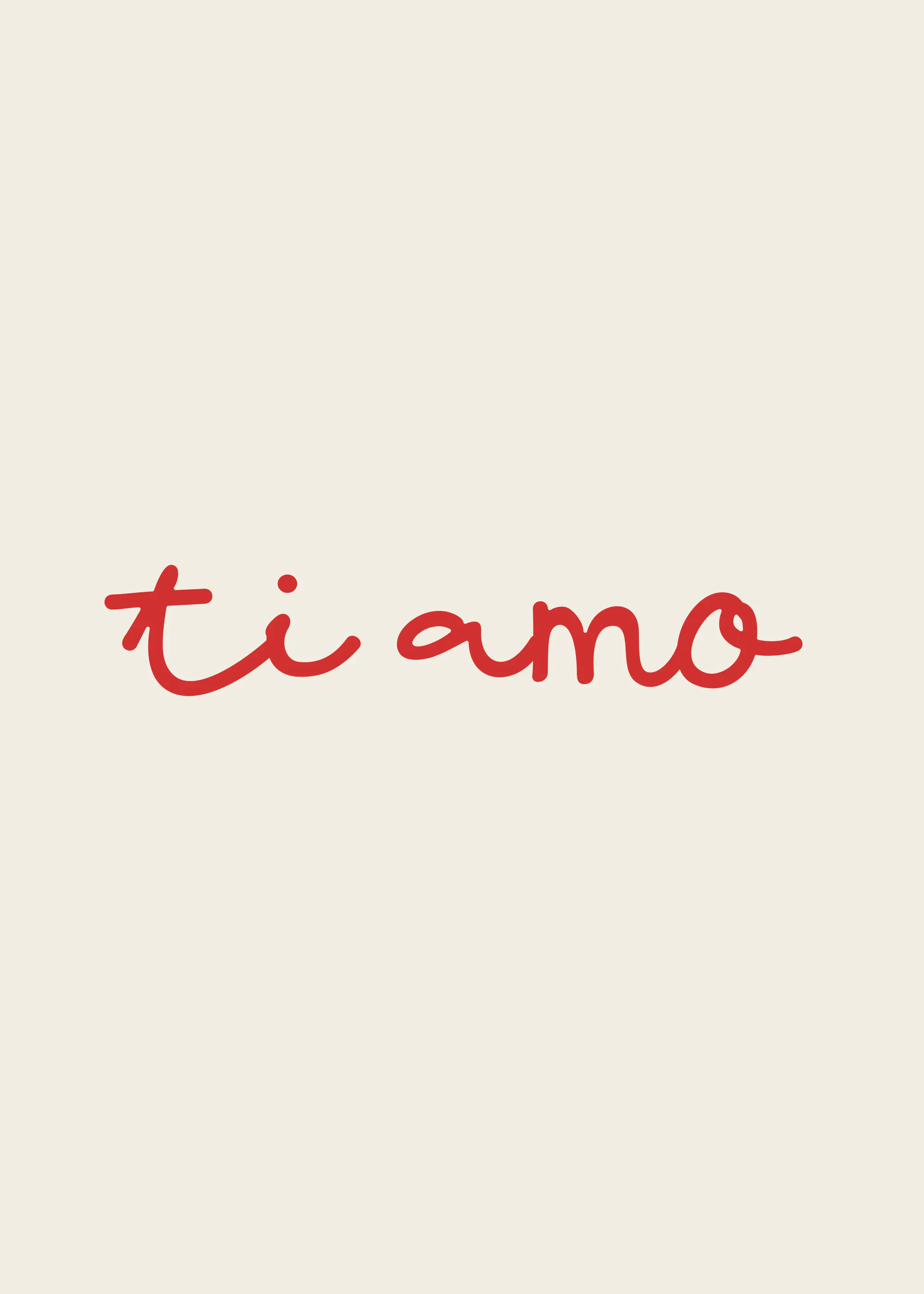 Ti Amo Póster 0