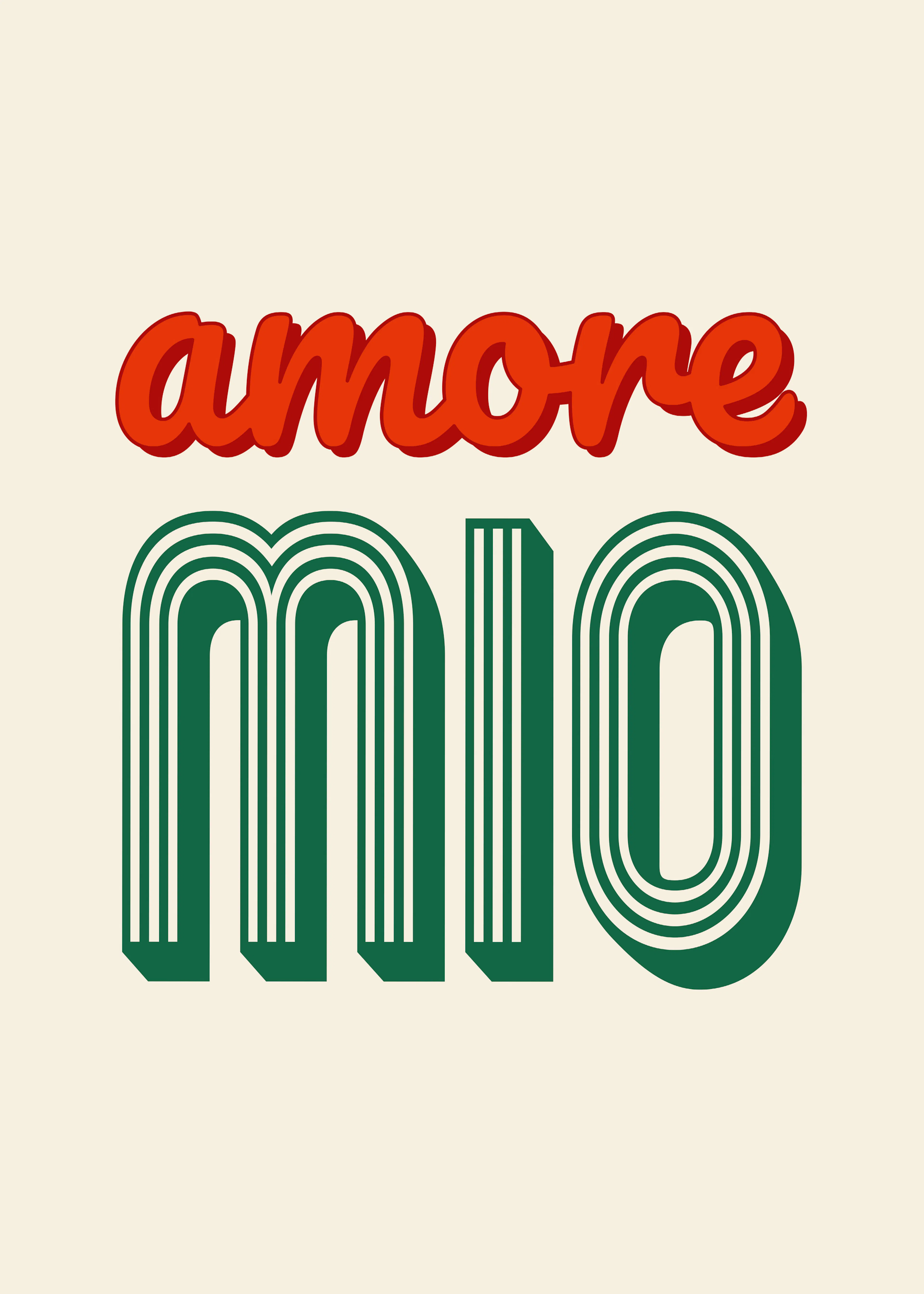 Amore Mio Poster 0