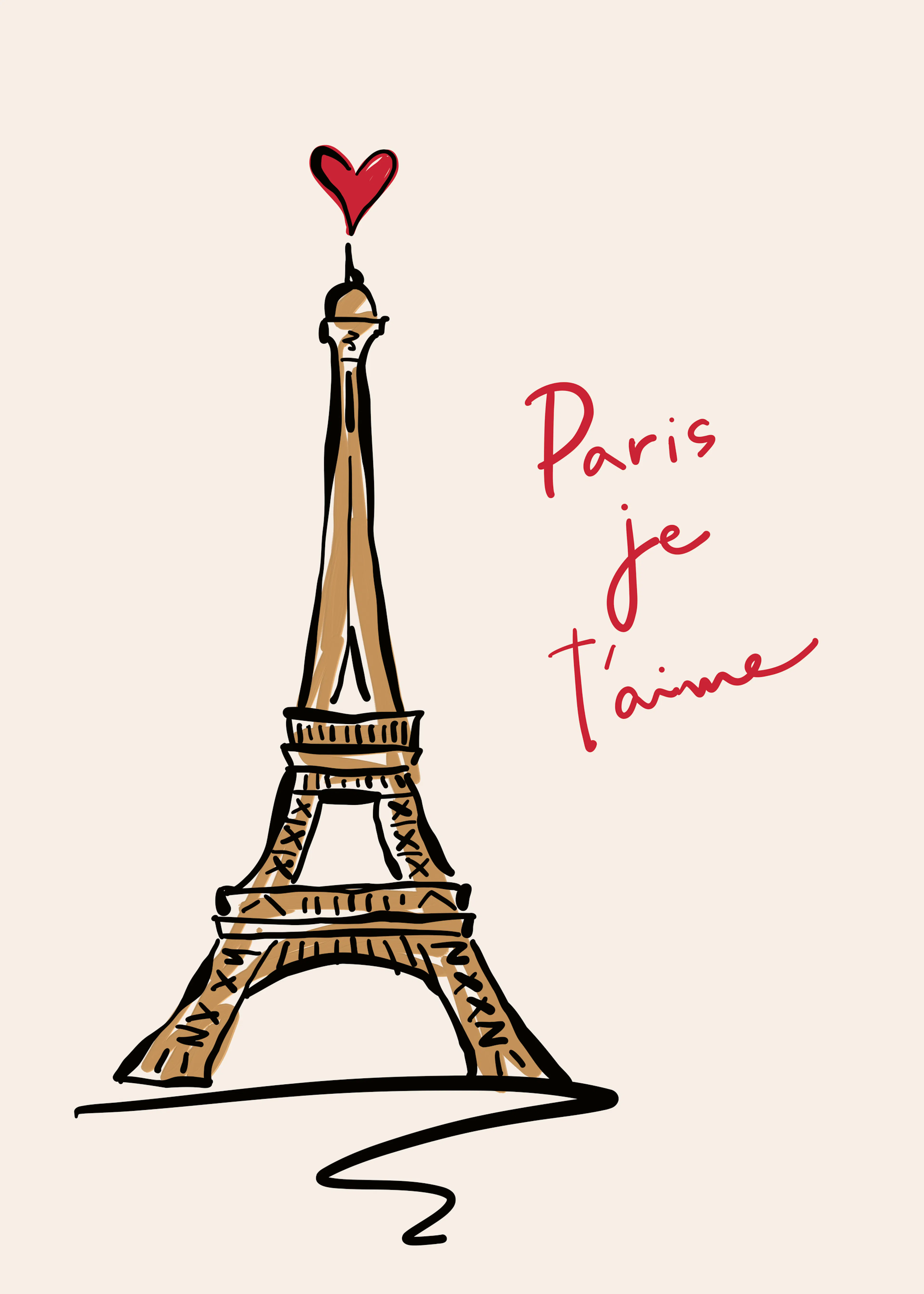 Paris Love Poster 0