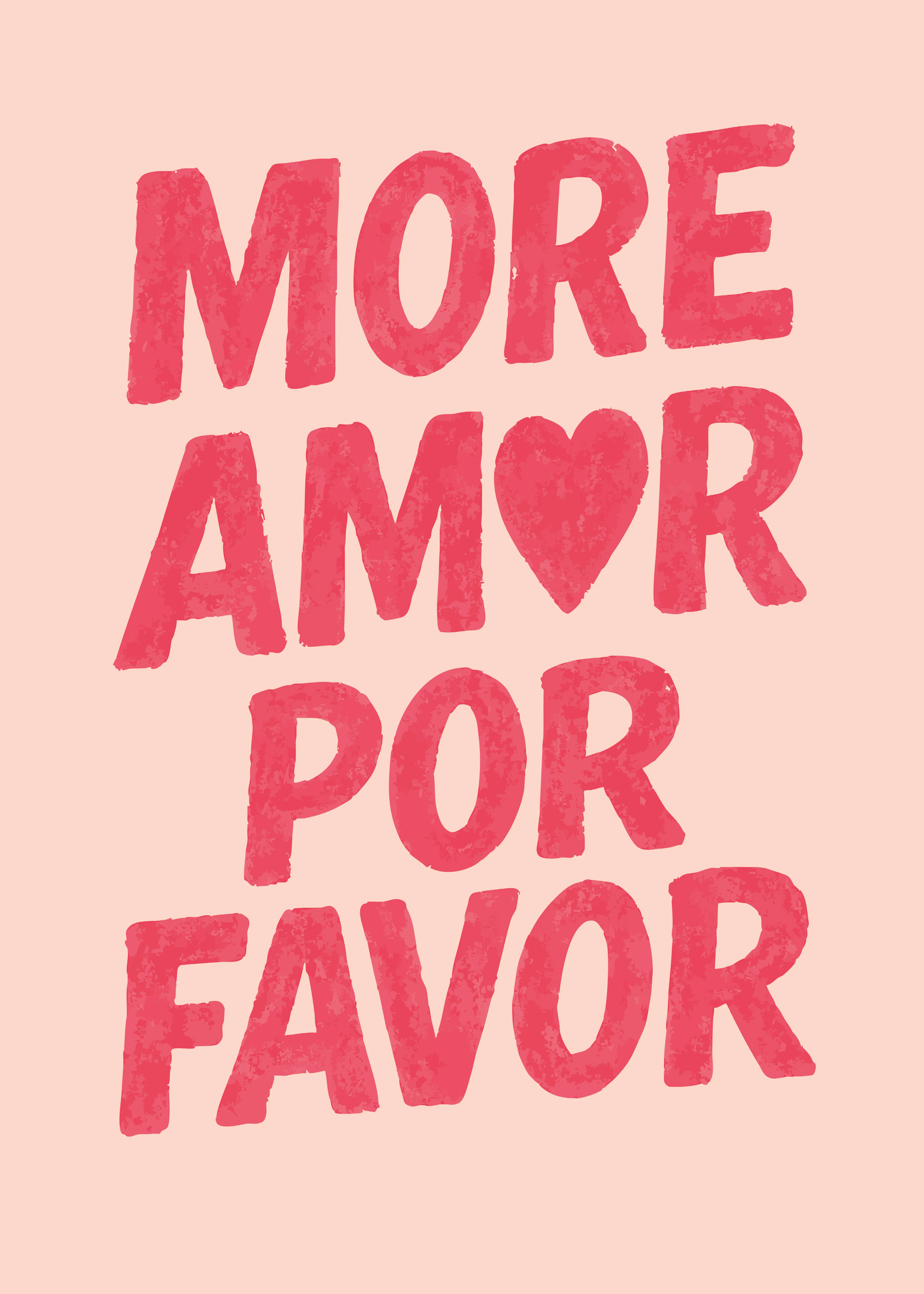 Pink More Amor Poster 0
