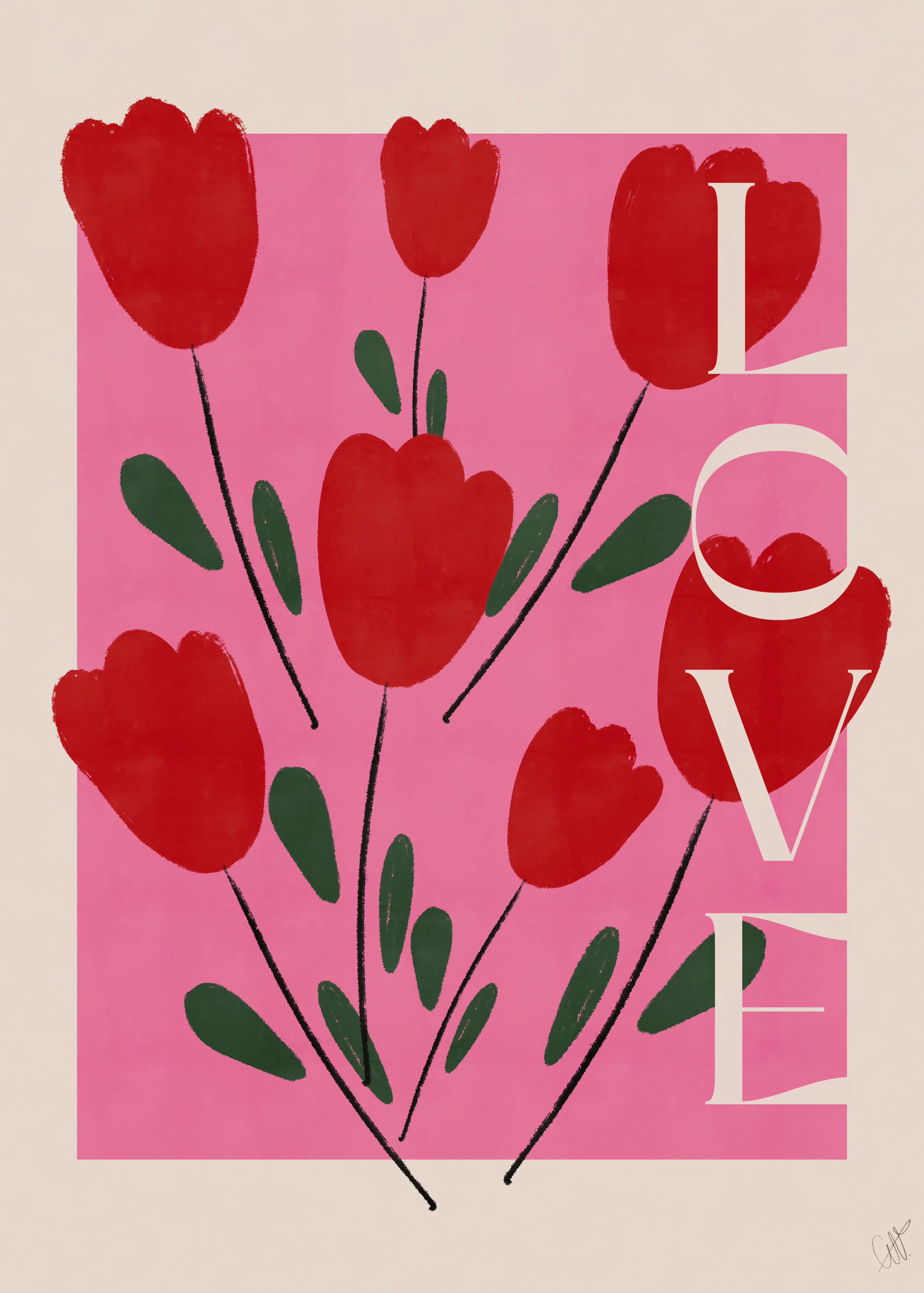 Love Blooms Poster 0