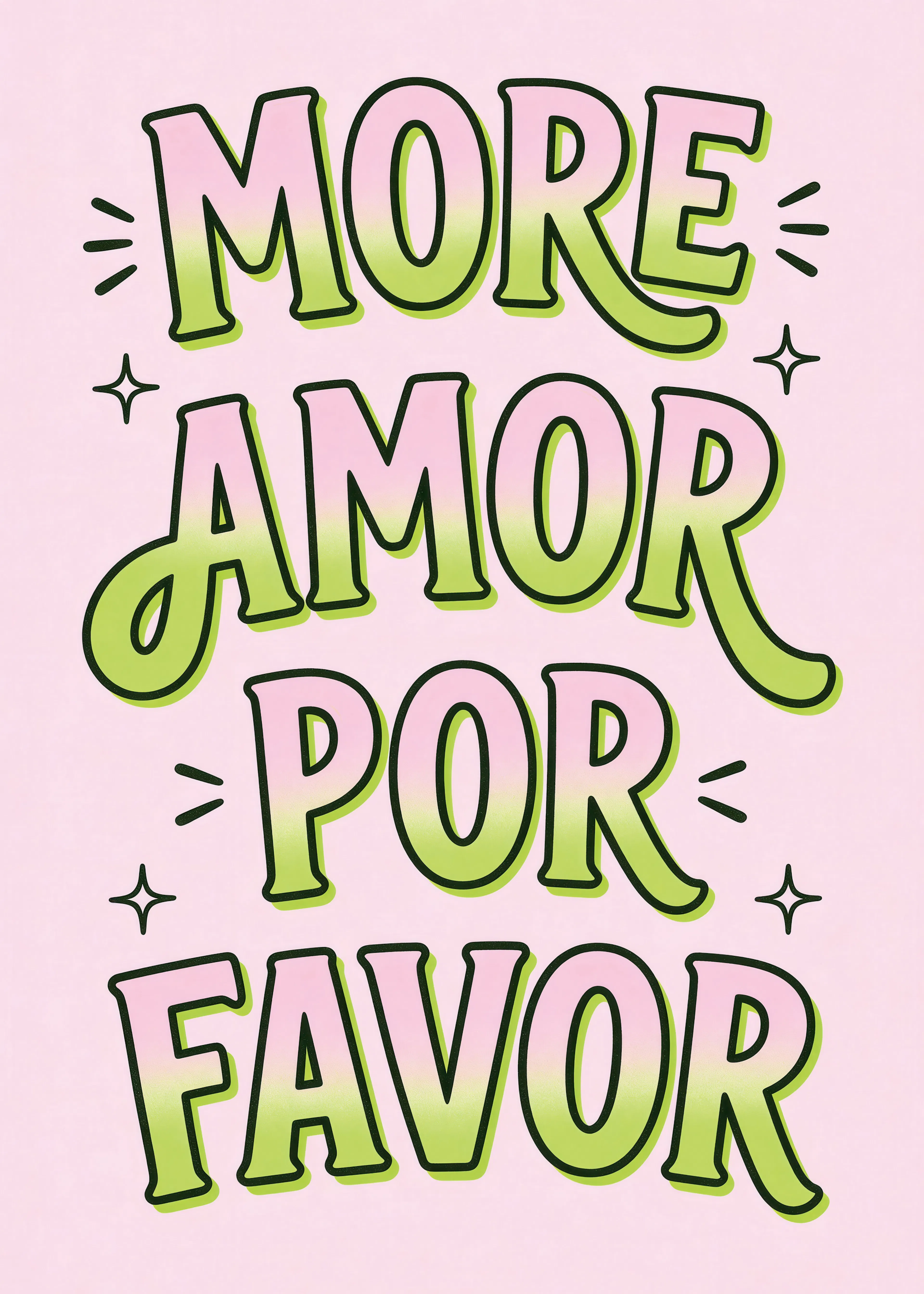 Pastel More Amor Poster 0