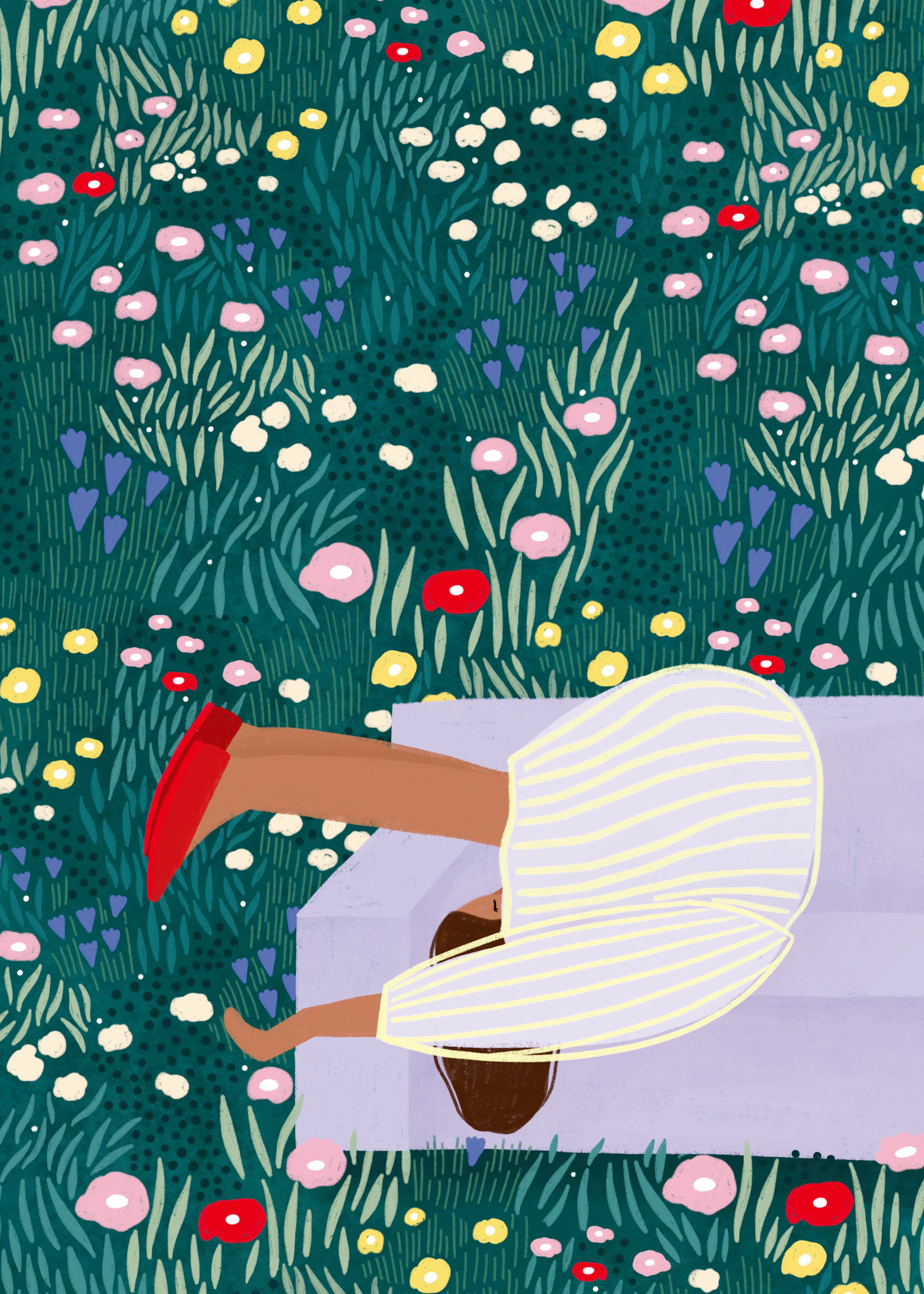Verborgen In Bloemen Poster 0