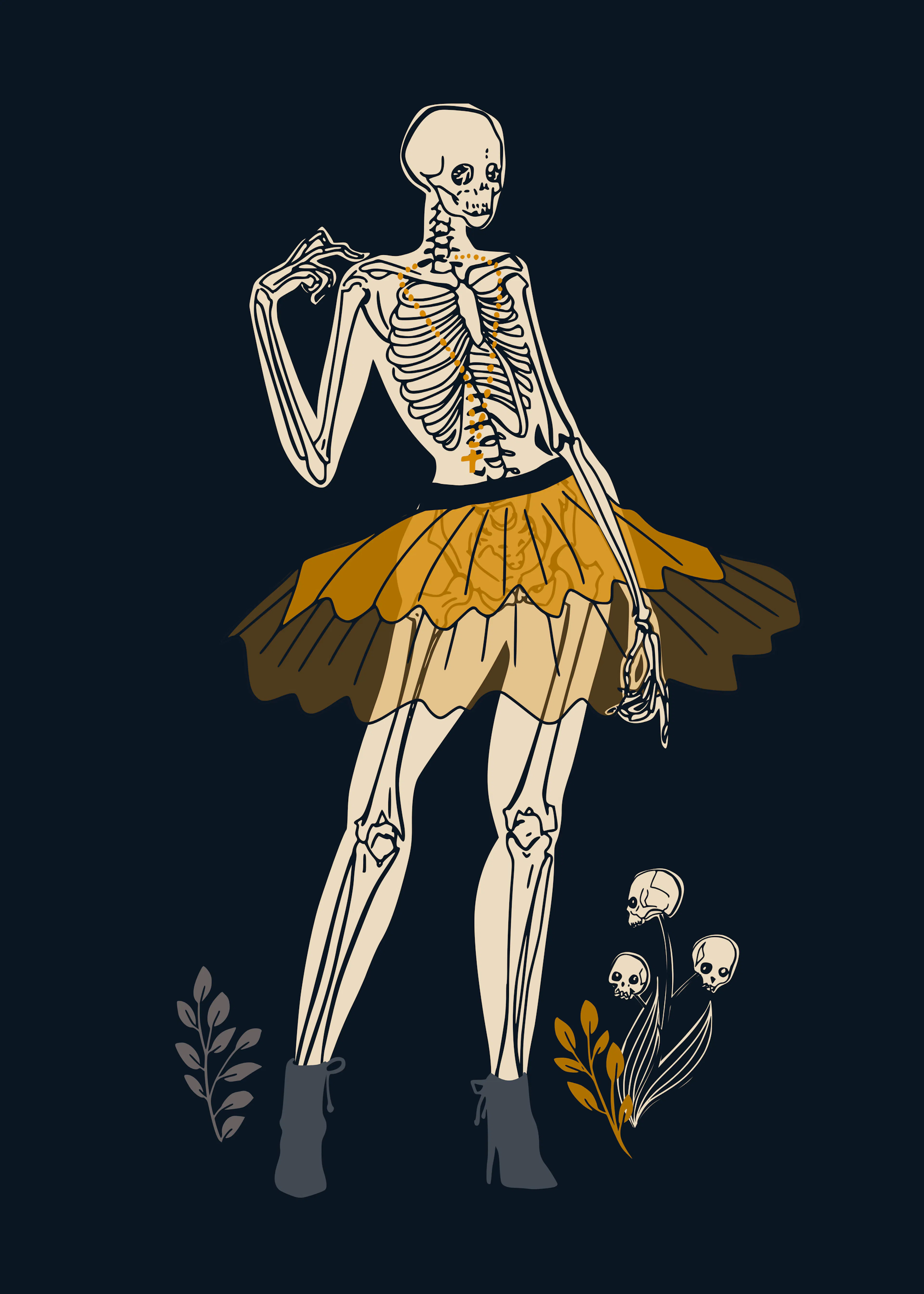 Skeleton Ballet Poster 0