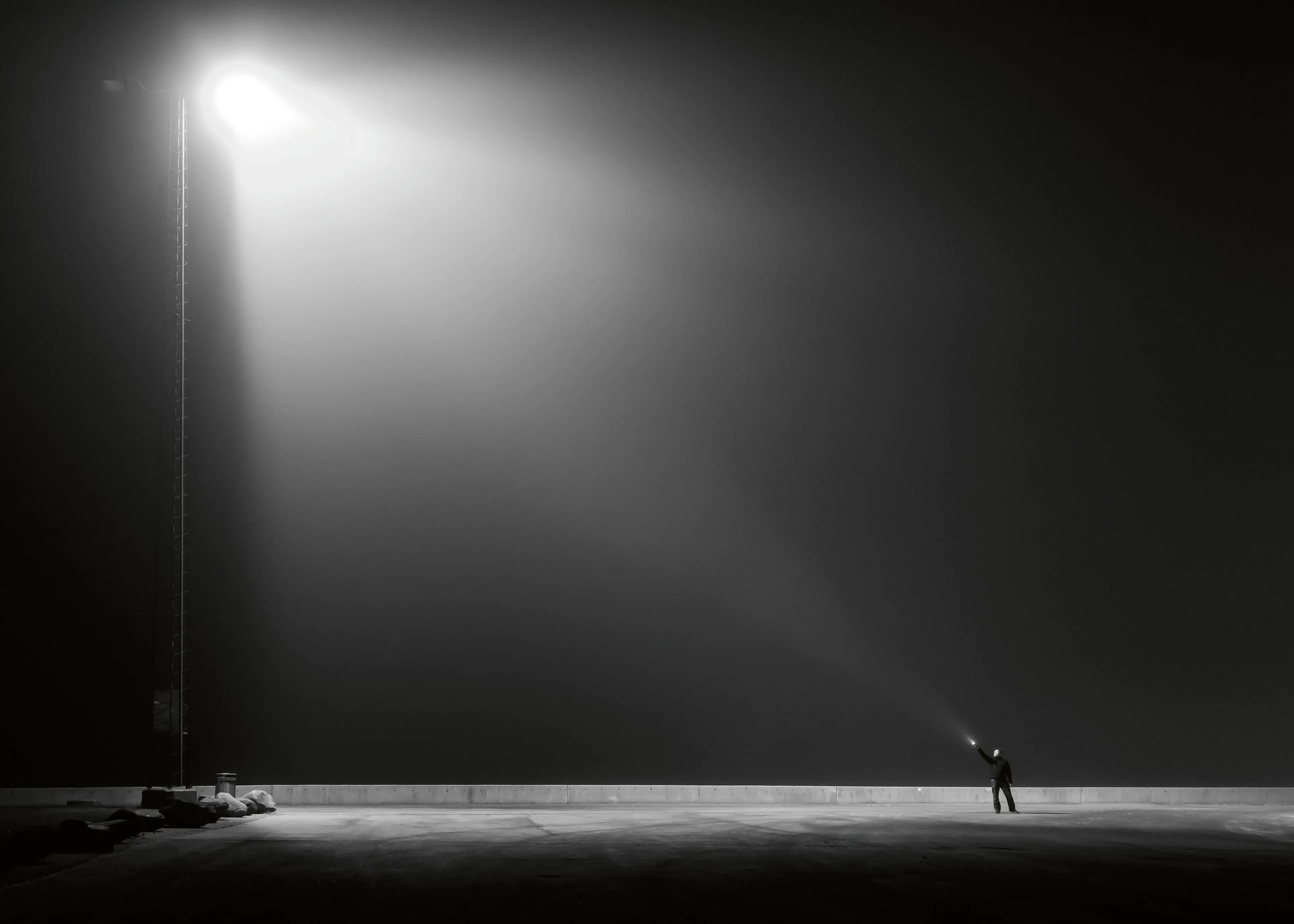 Einsames Licht Poster 0