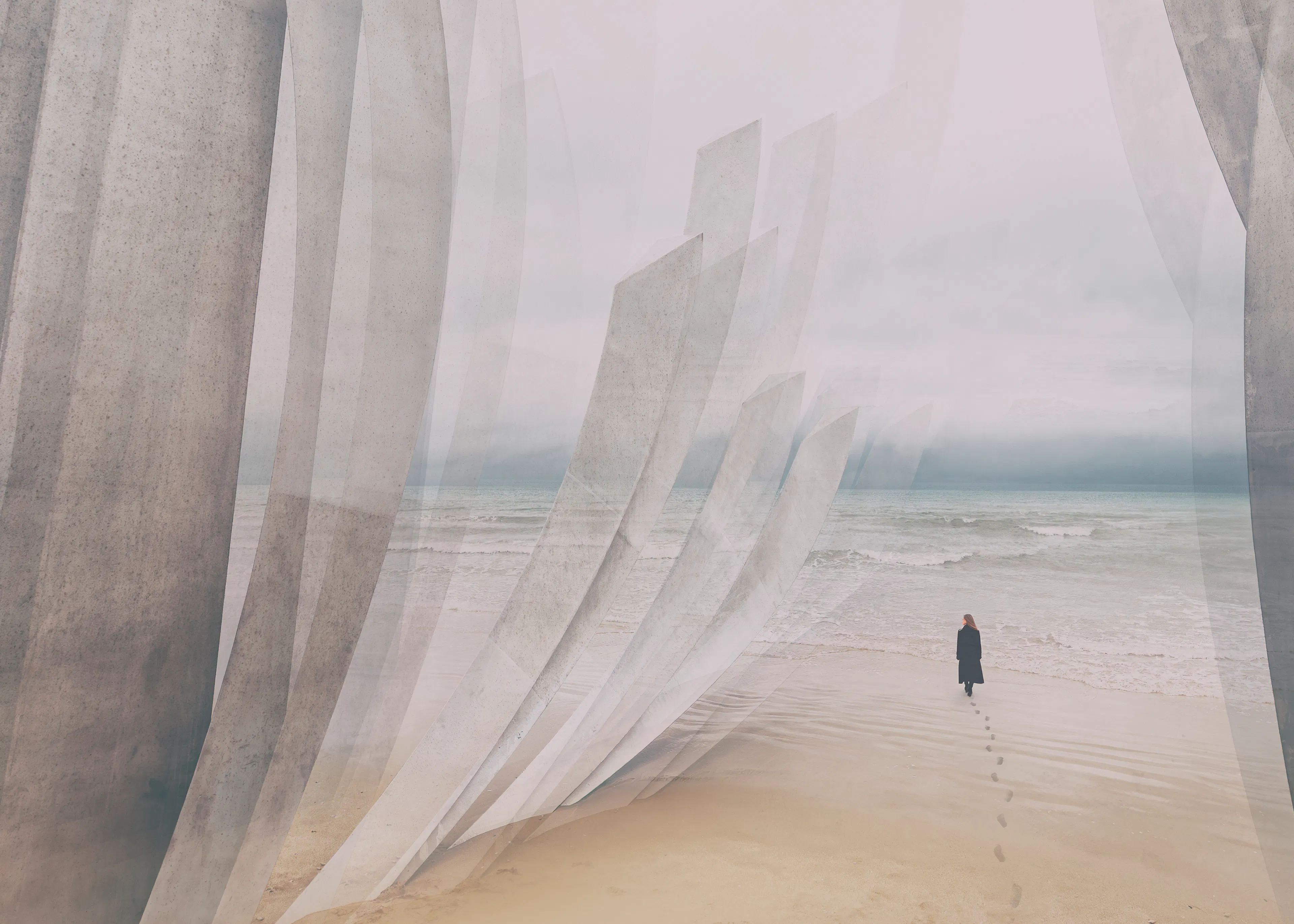 Etherisch Strand Poster 0