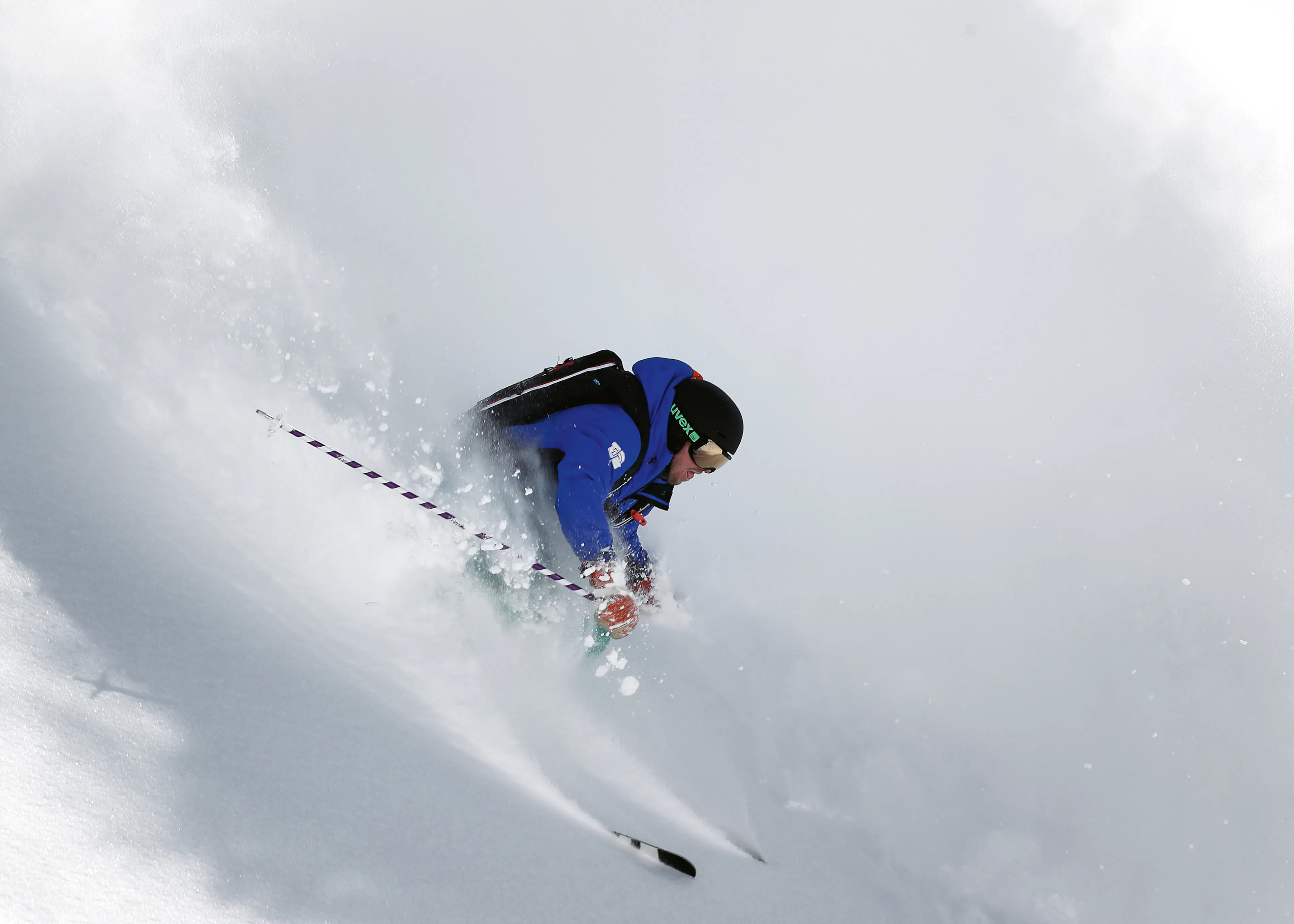 Deep Powder Skiing Poster 0