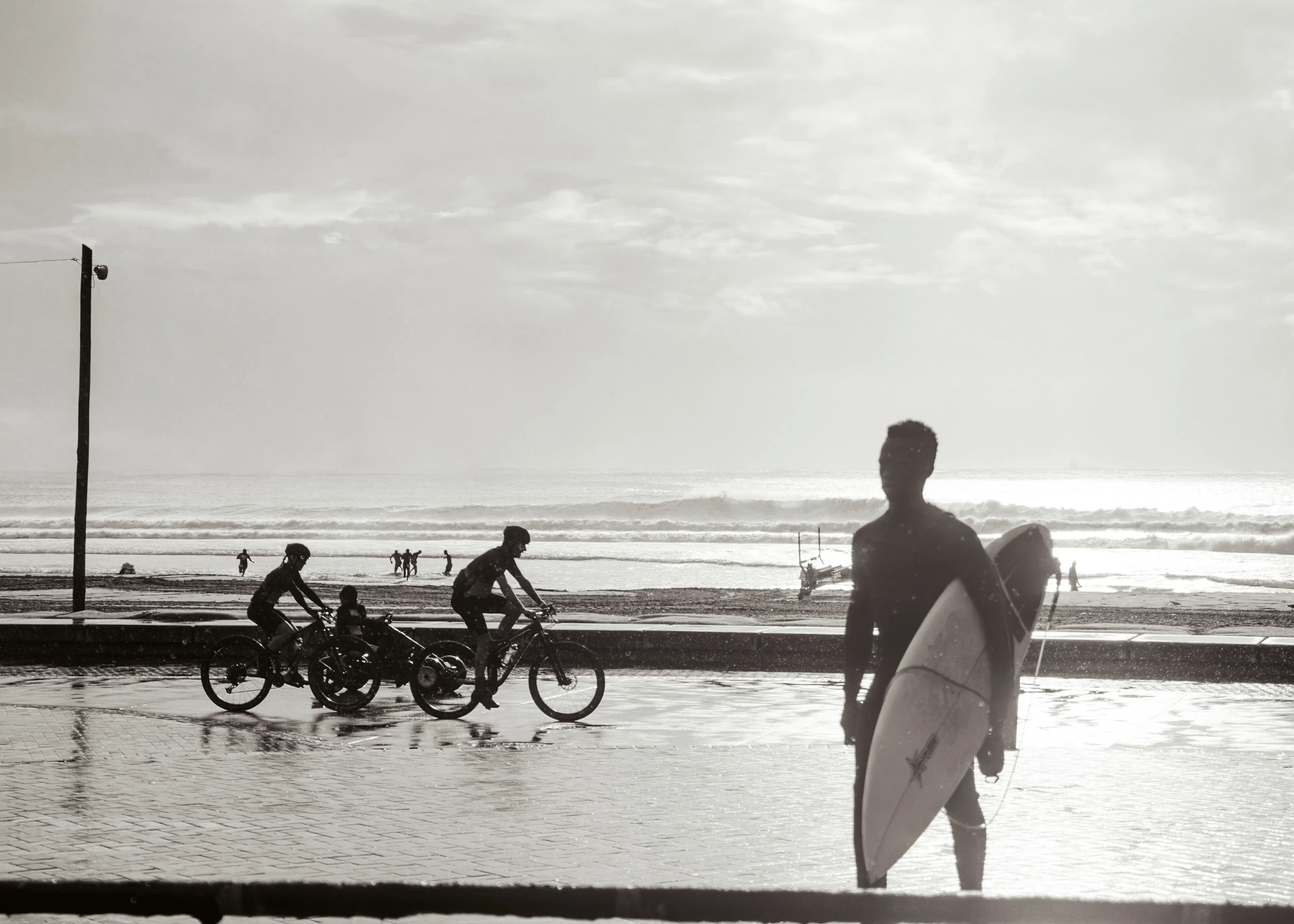 Strand Silhouetten Poster 0