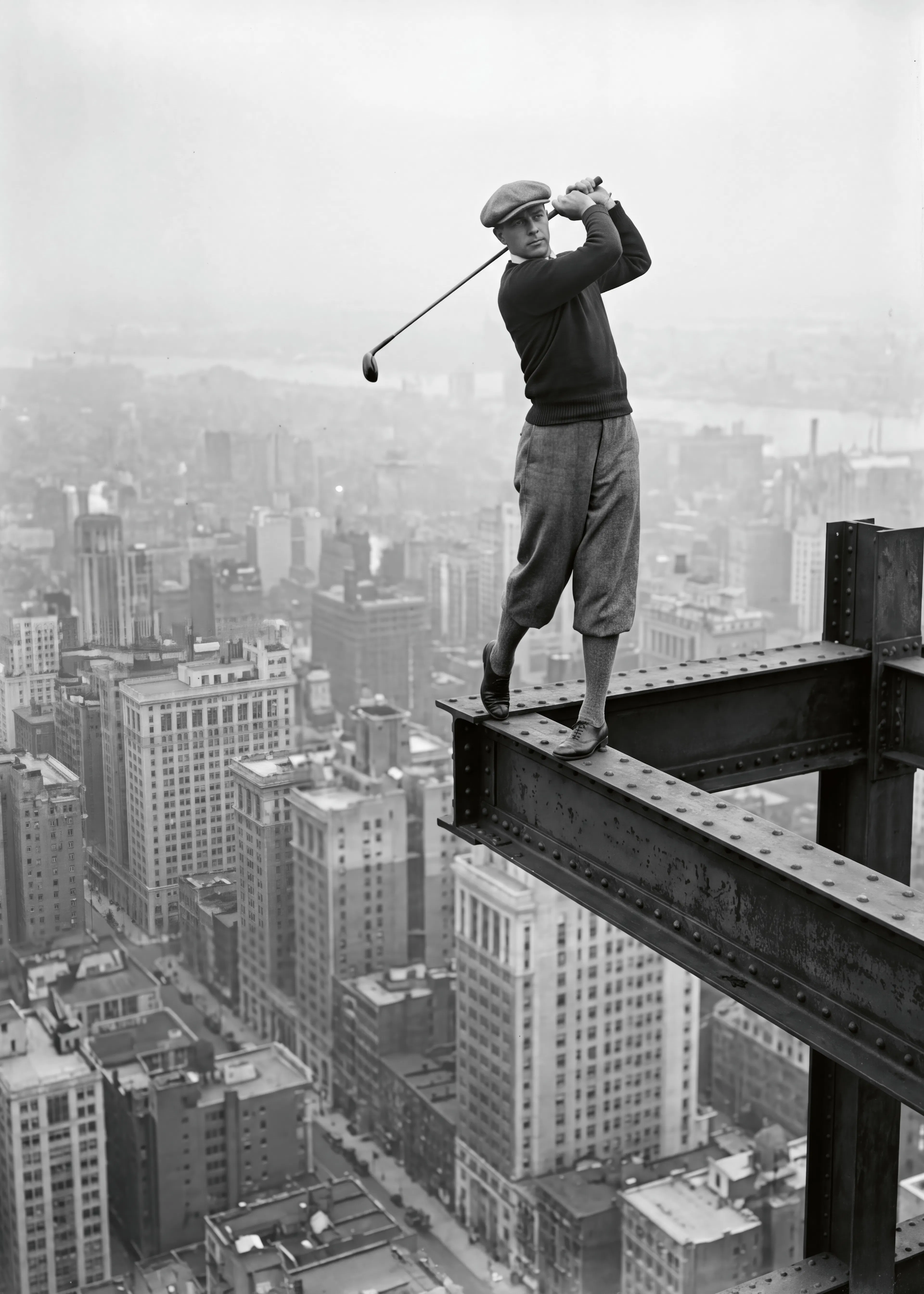 Golfista Urbano Póster 0
