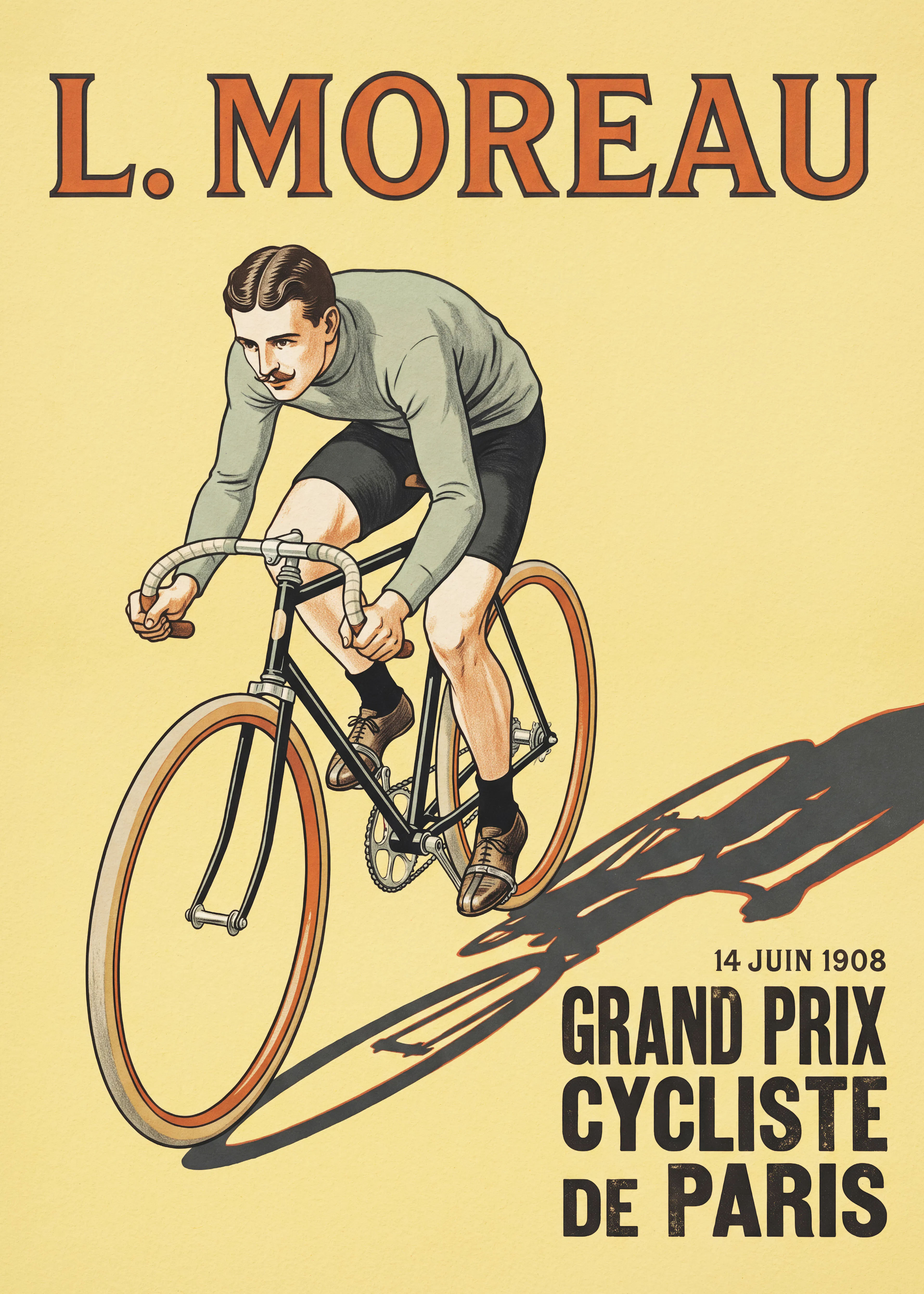 Klassisches Radsport Poster 0