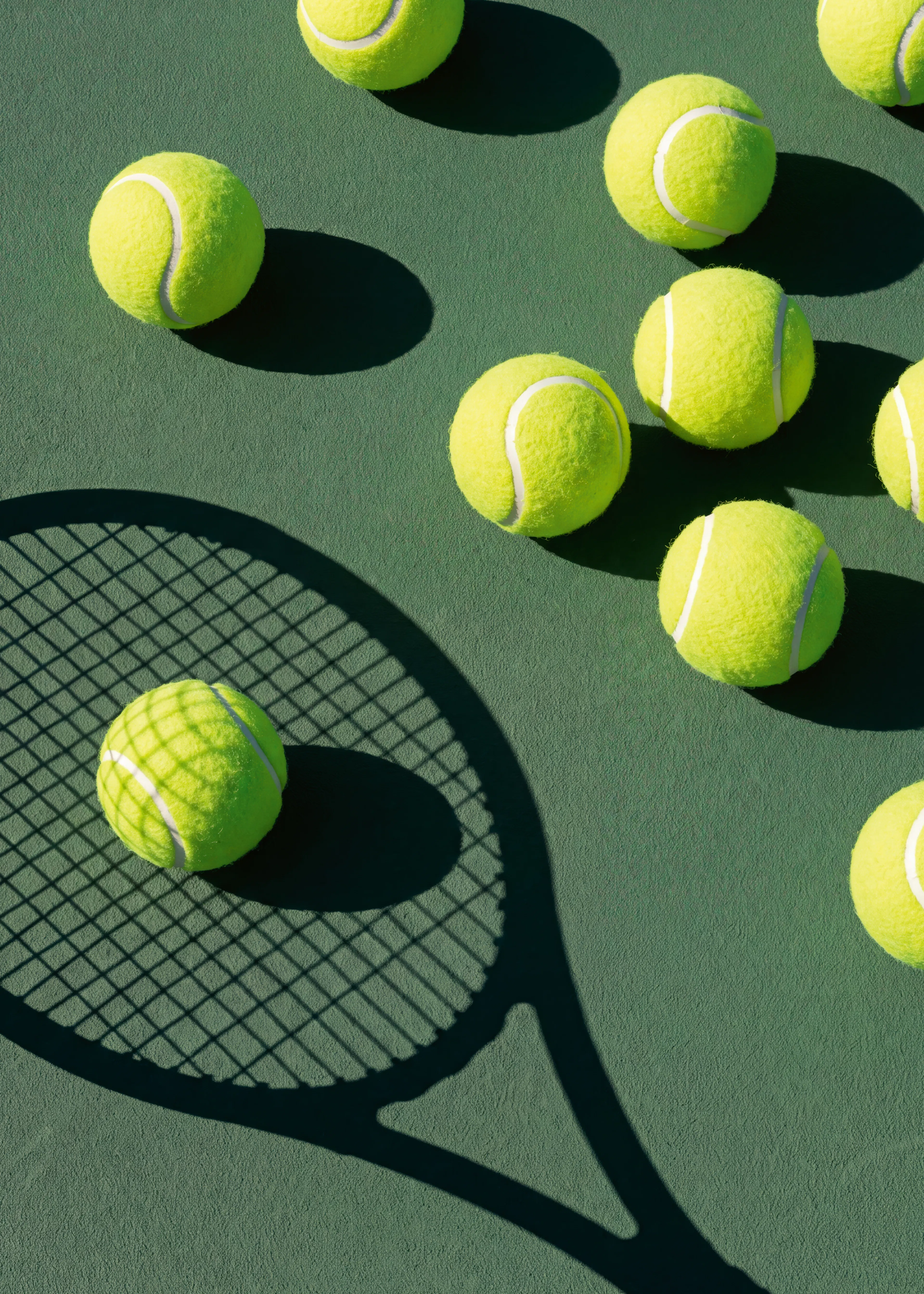 Ritmo de Tenis Verde Póster 0