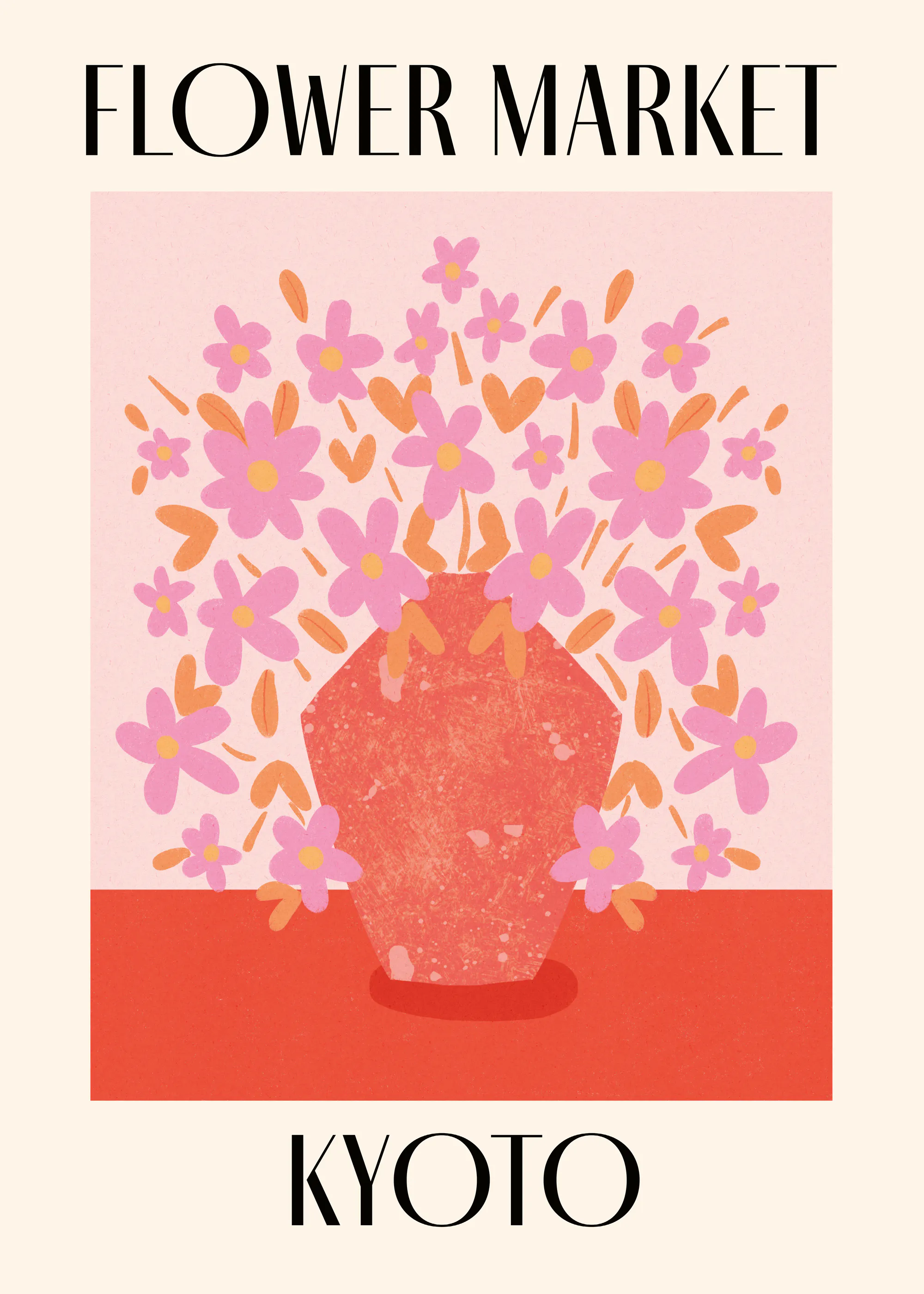 Blühende Blüten Poster 0