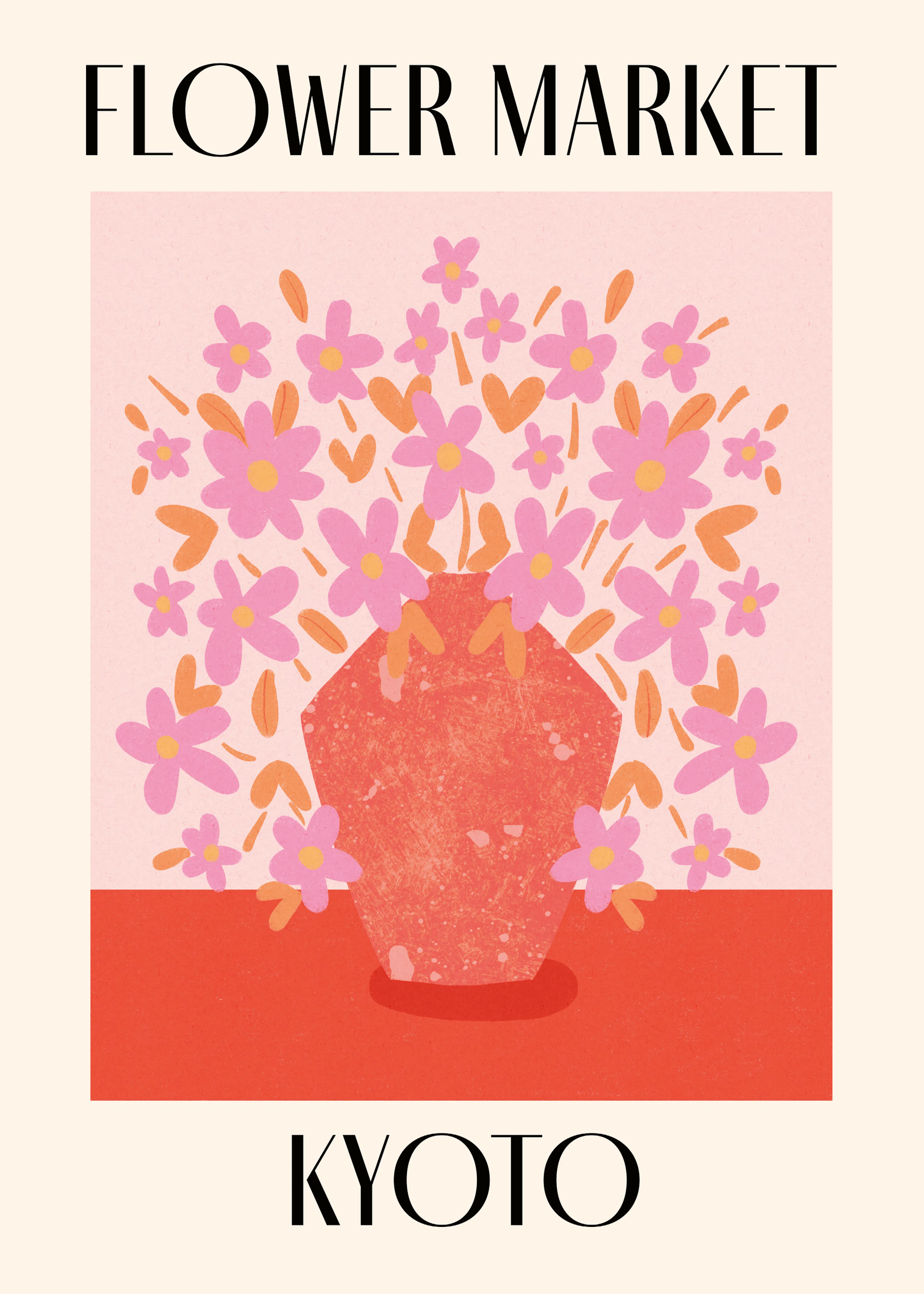 Blühende Blüten Poster 0