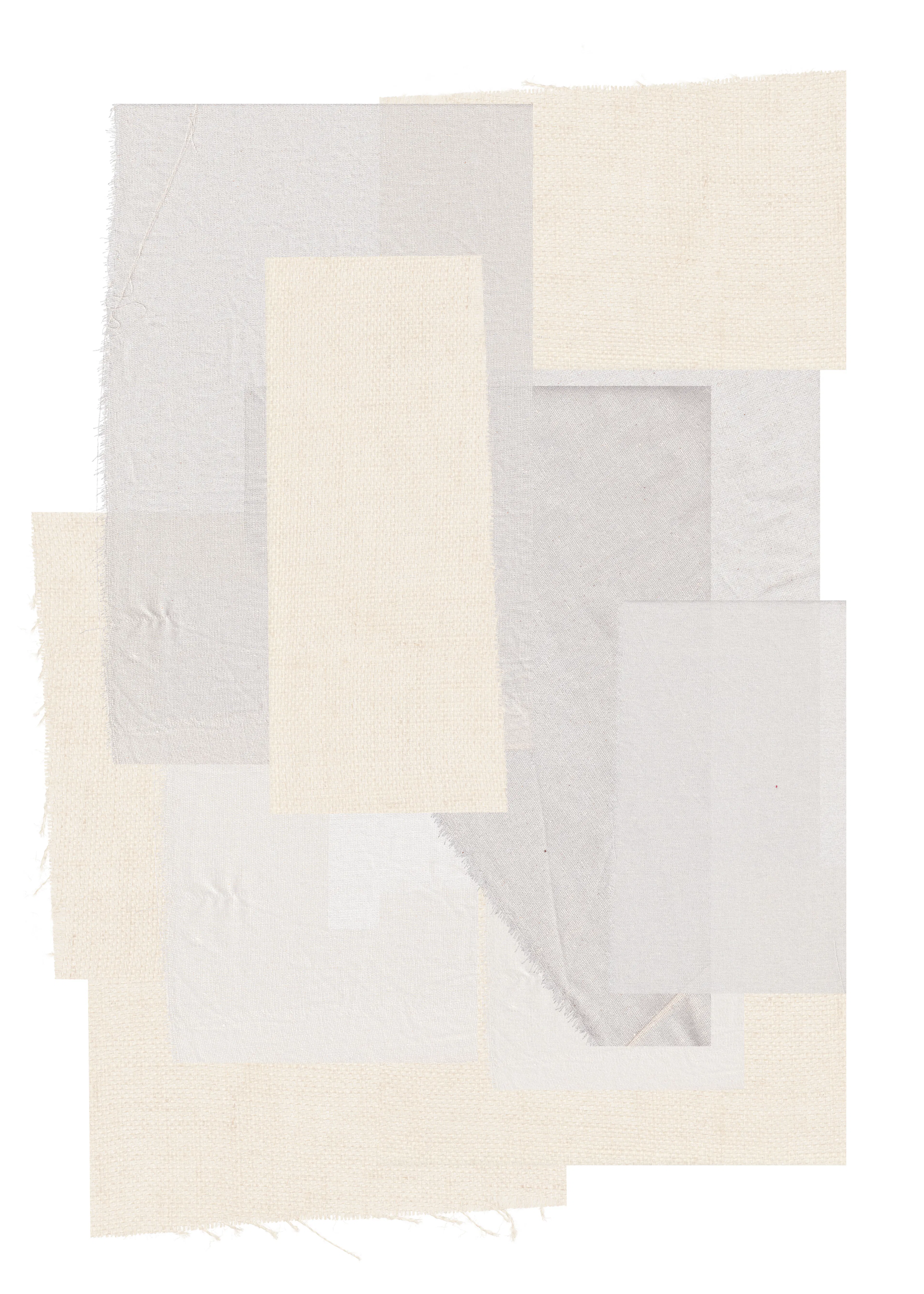 Beige Sanfte Schichten Poster 0