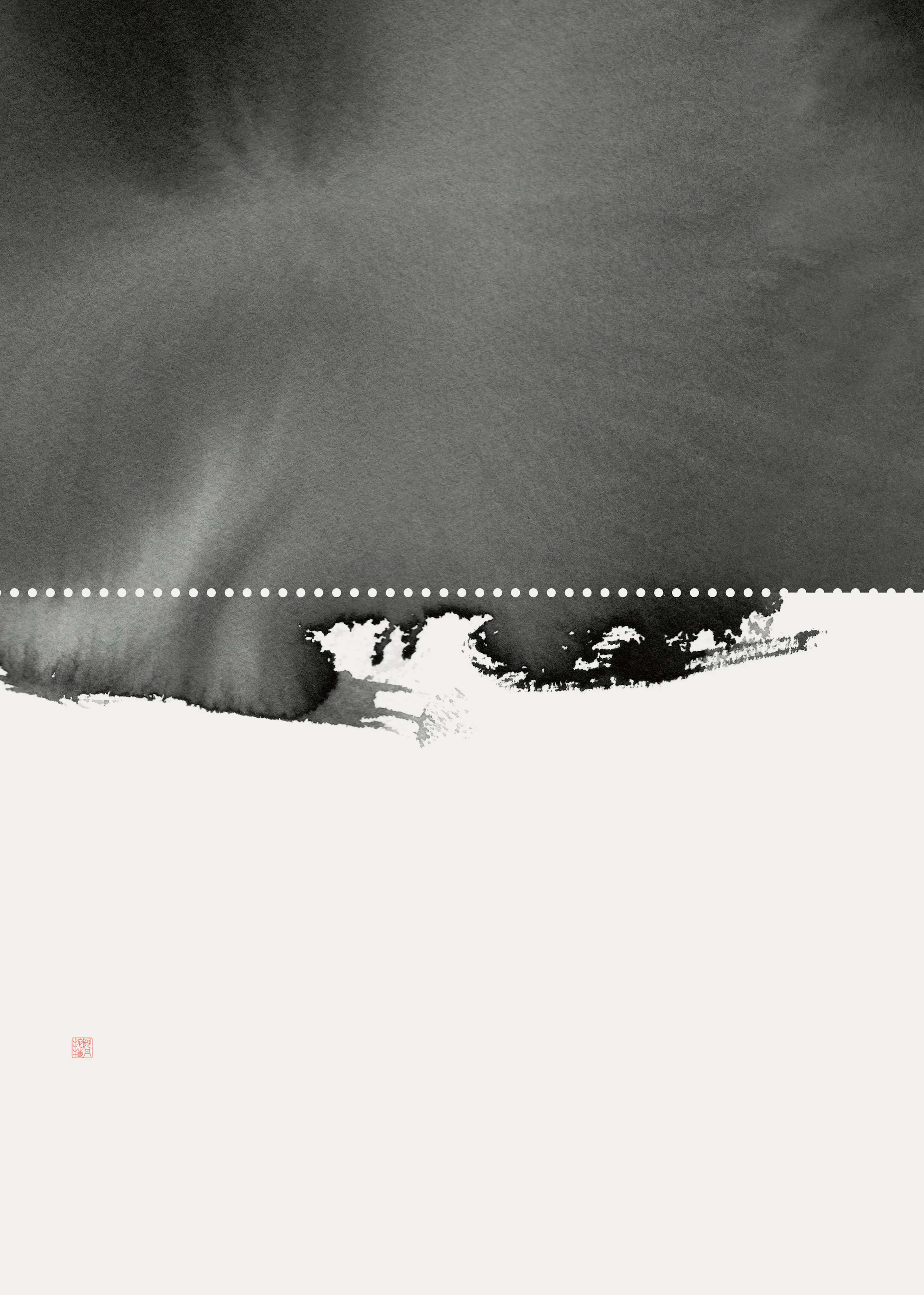 Gray Hidden Gaze Poster 0