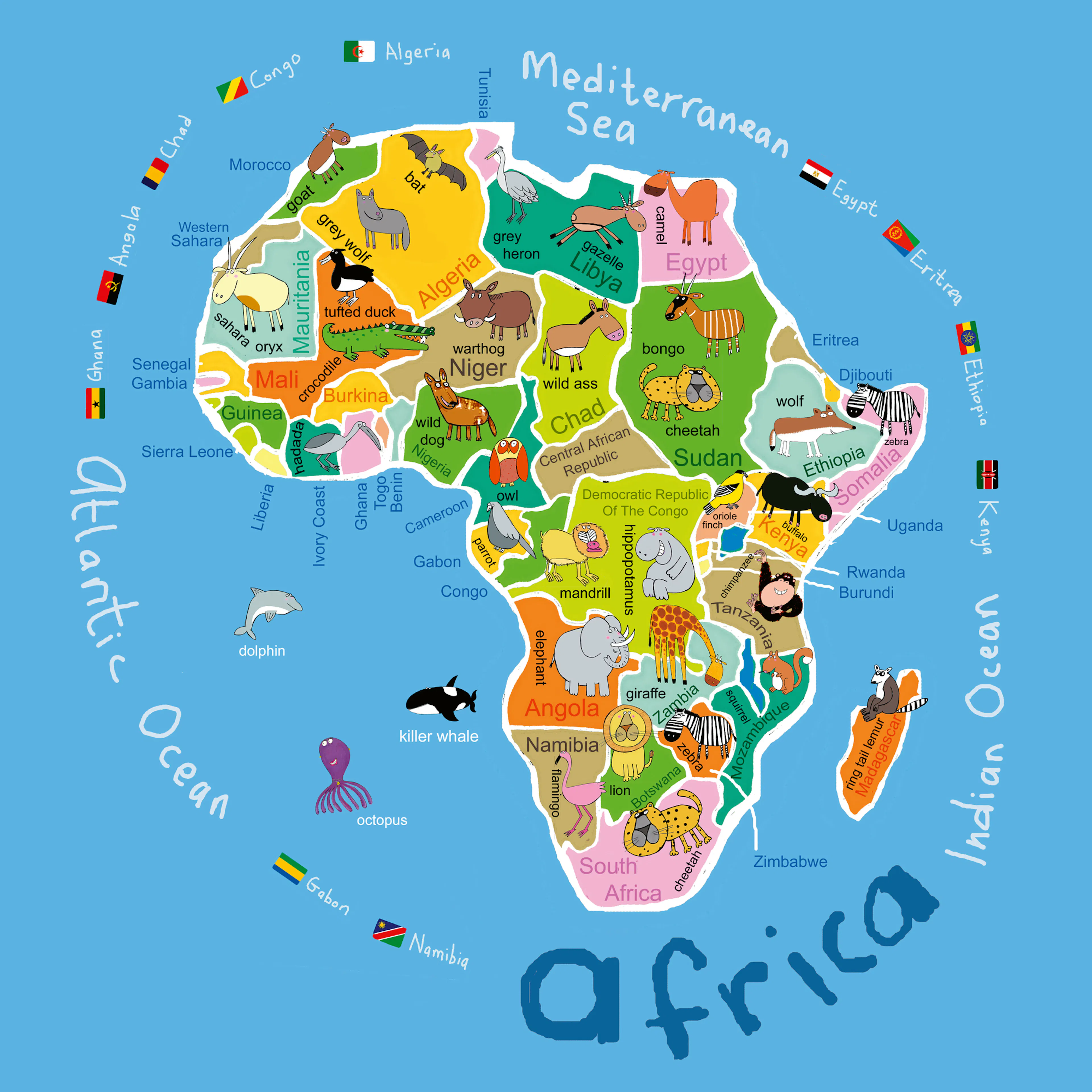 Wildlife Africa Poster 0