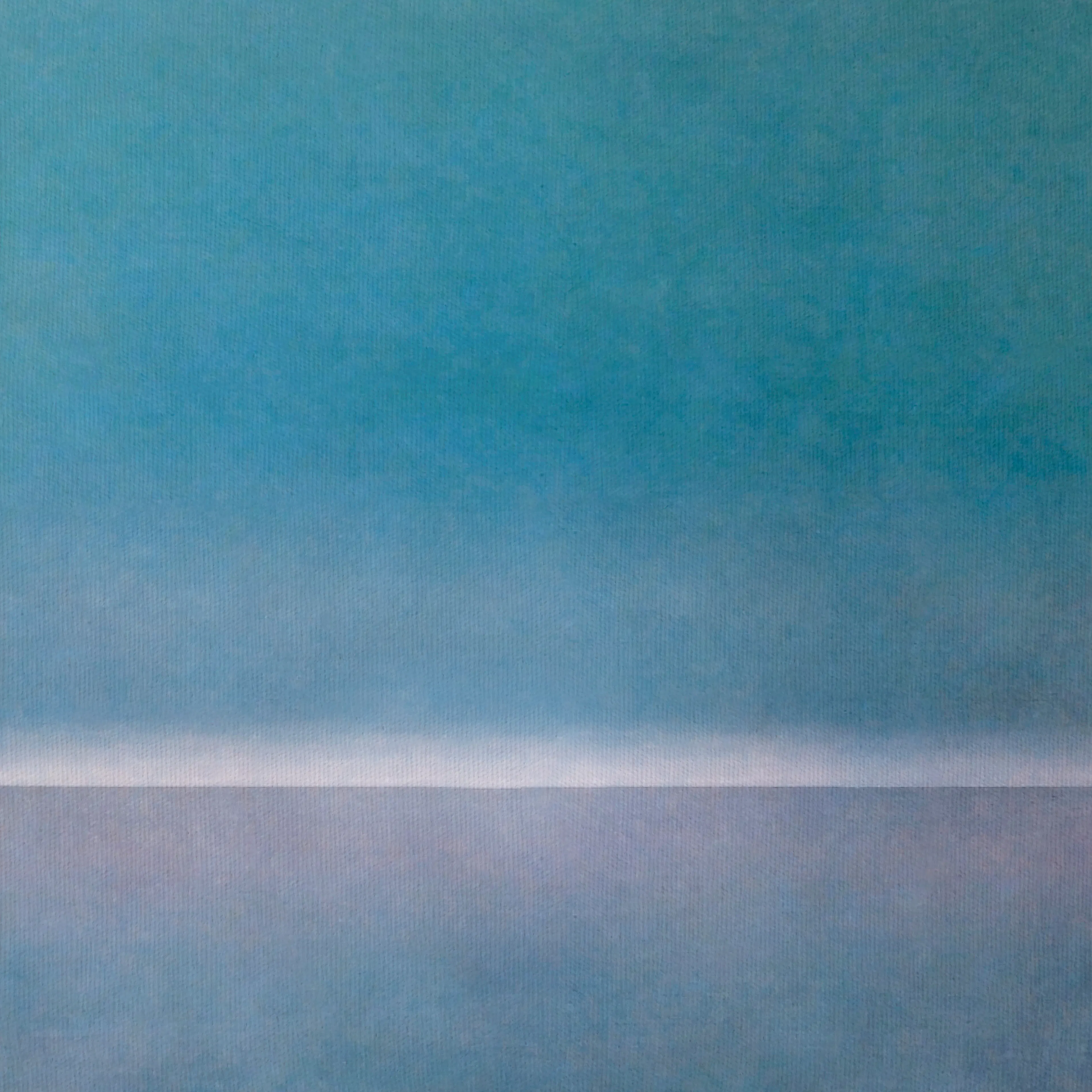 Cool Horizon Bleu Sarcelle Poster 0