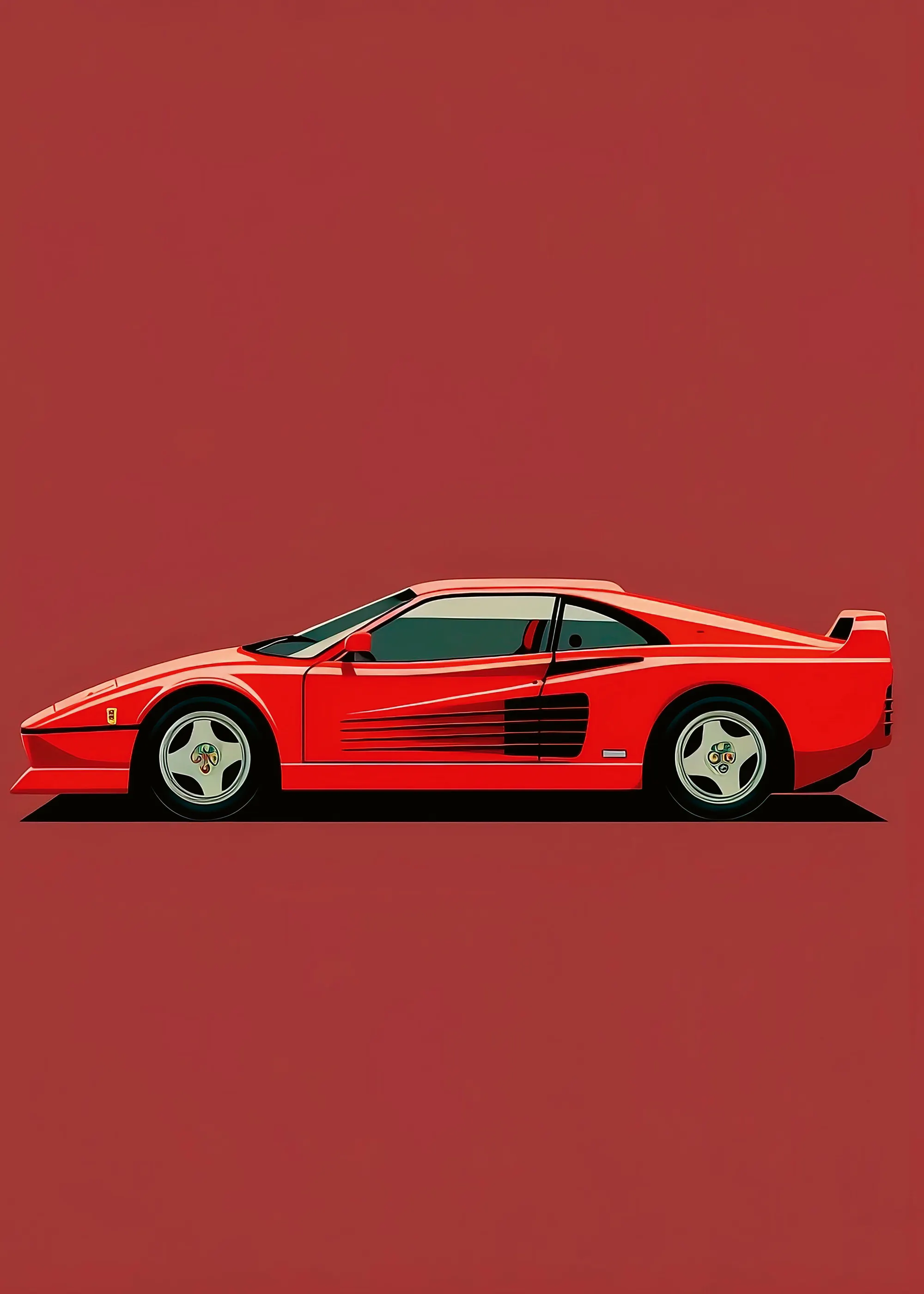 Rotes Speed Poster 0
