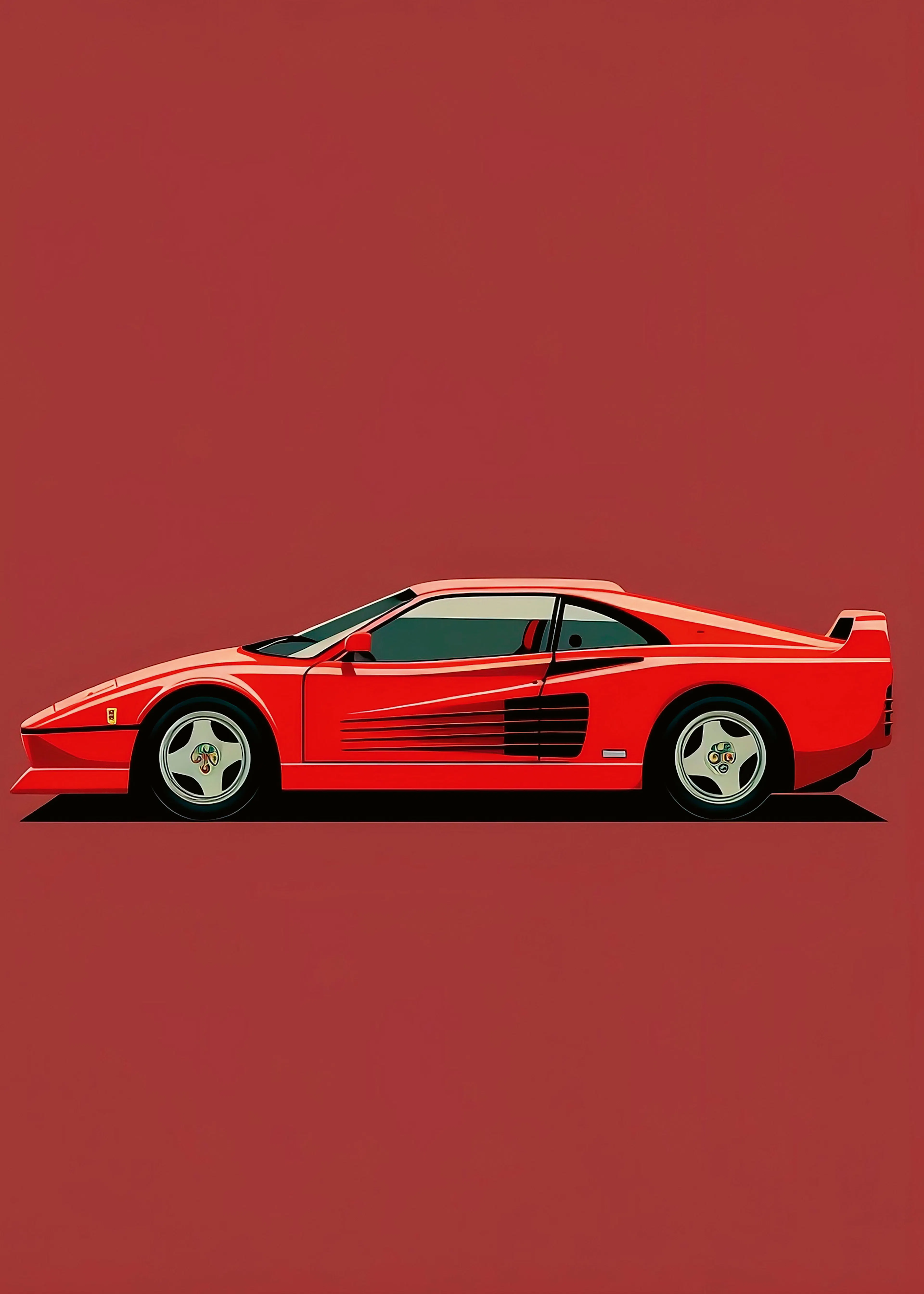 Rotes Speed Poster 0