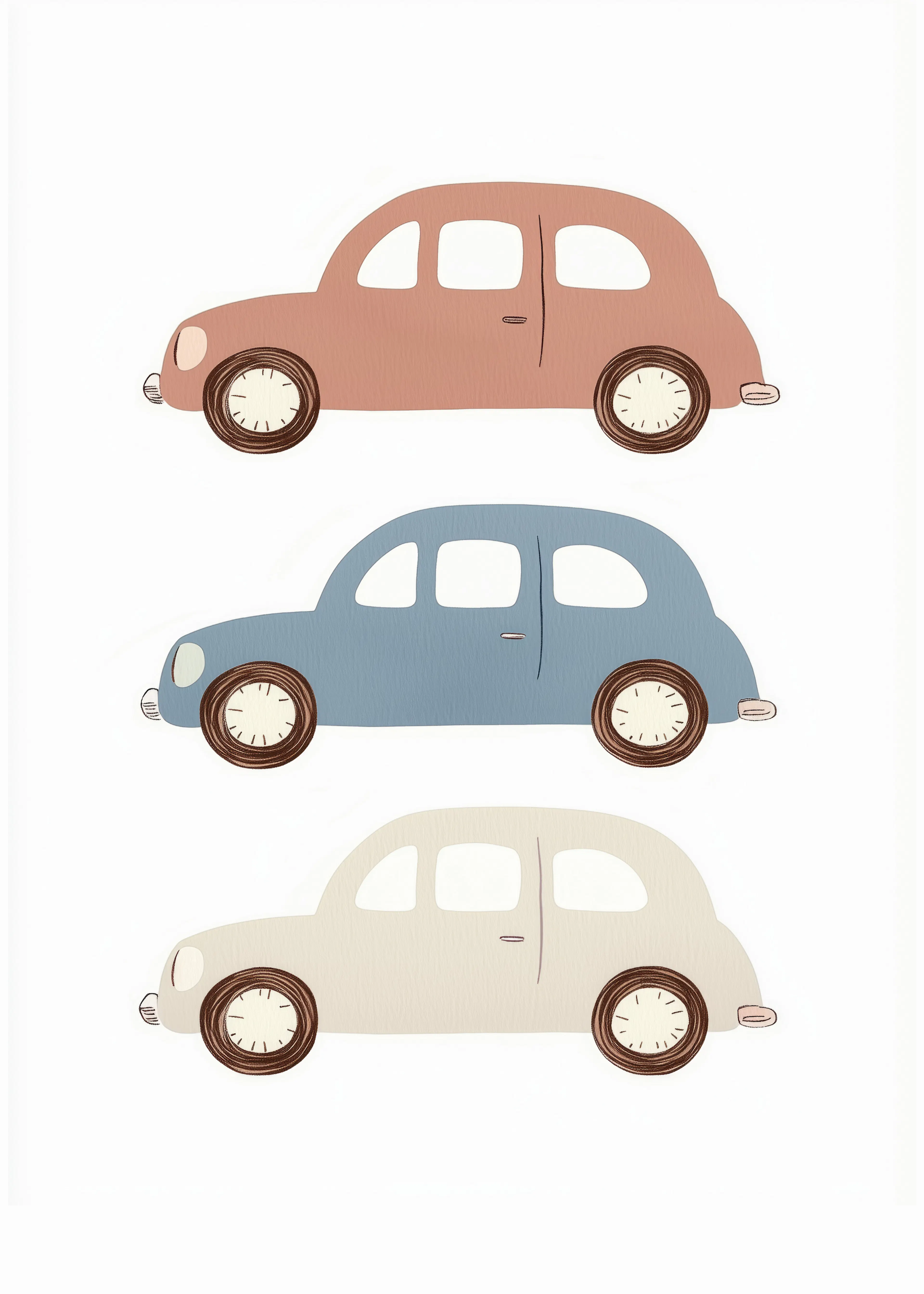 Retro Autos Poster 0
