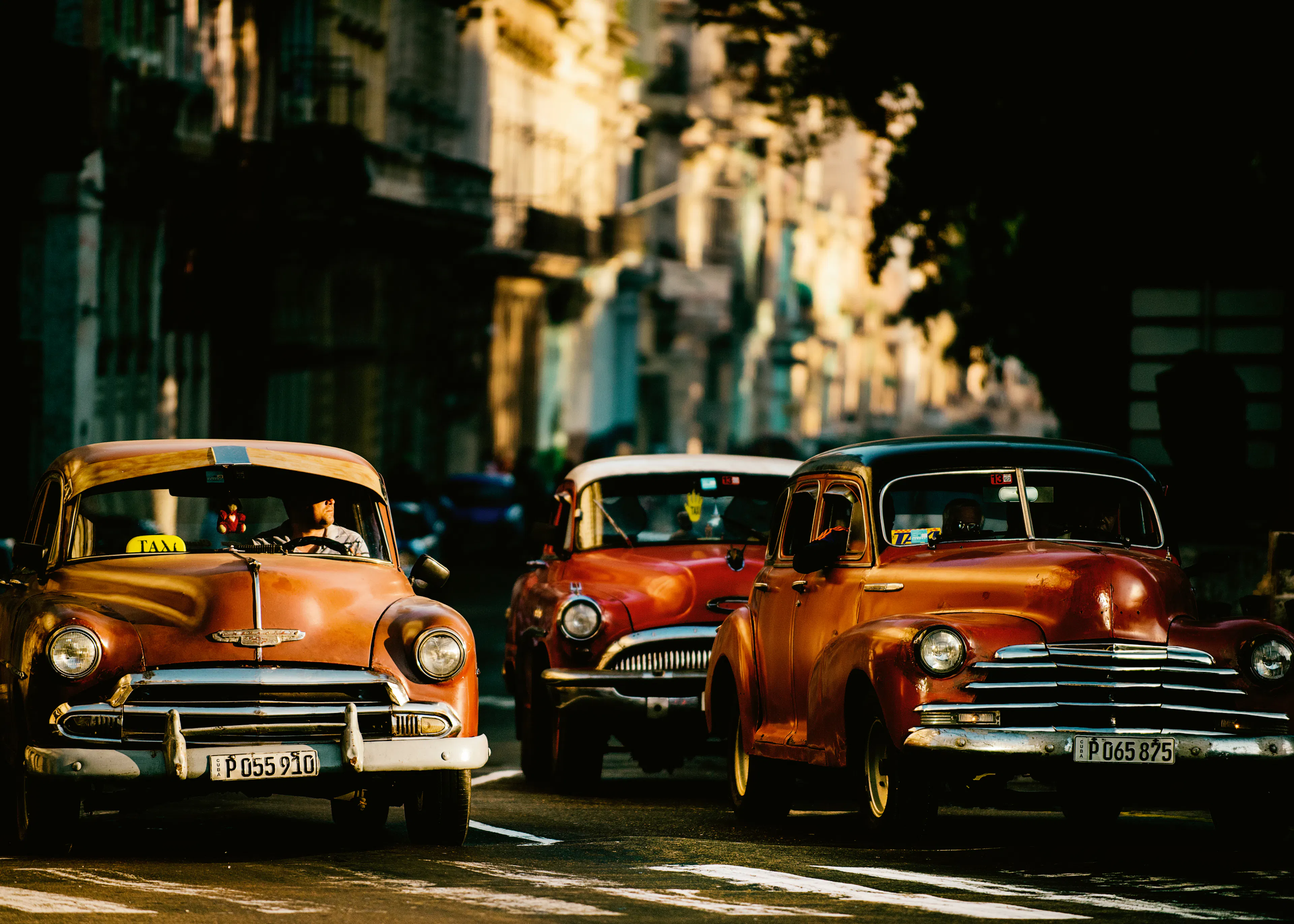 Classic Car Parade Poster 0