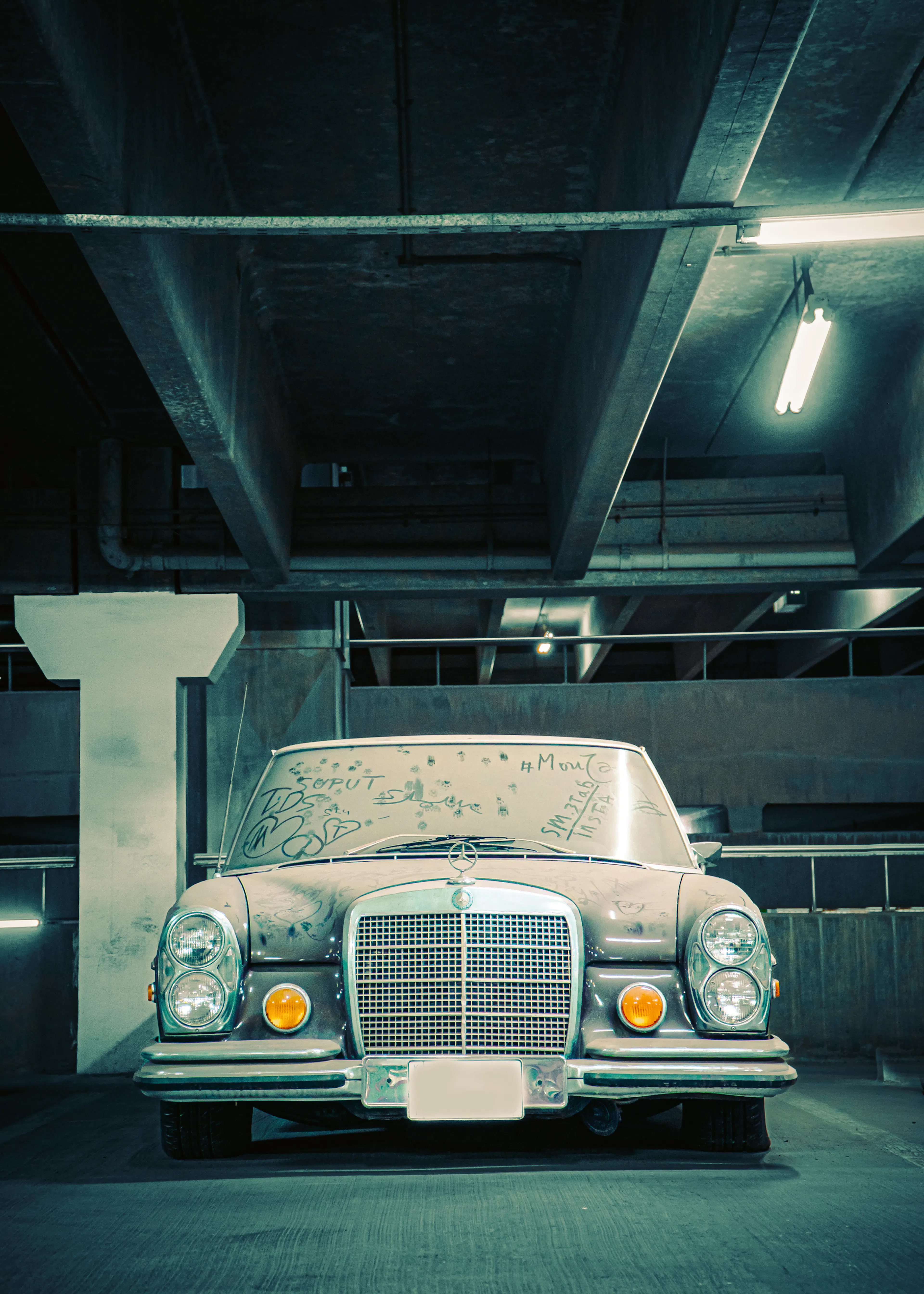 Blue Vintage Ride Poster 0