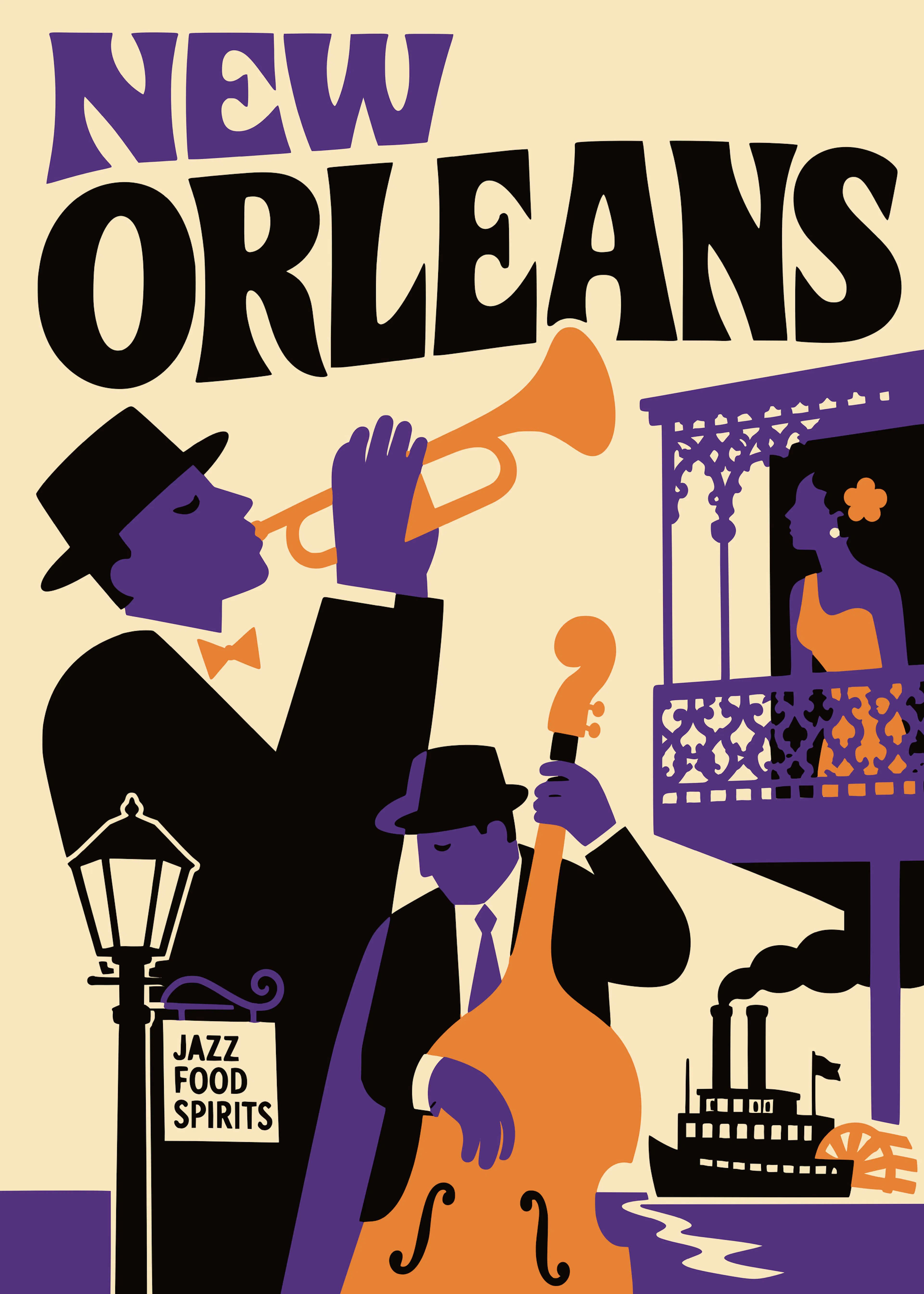 Paarse Jazznacht Poster 0