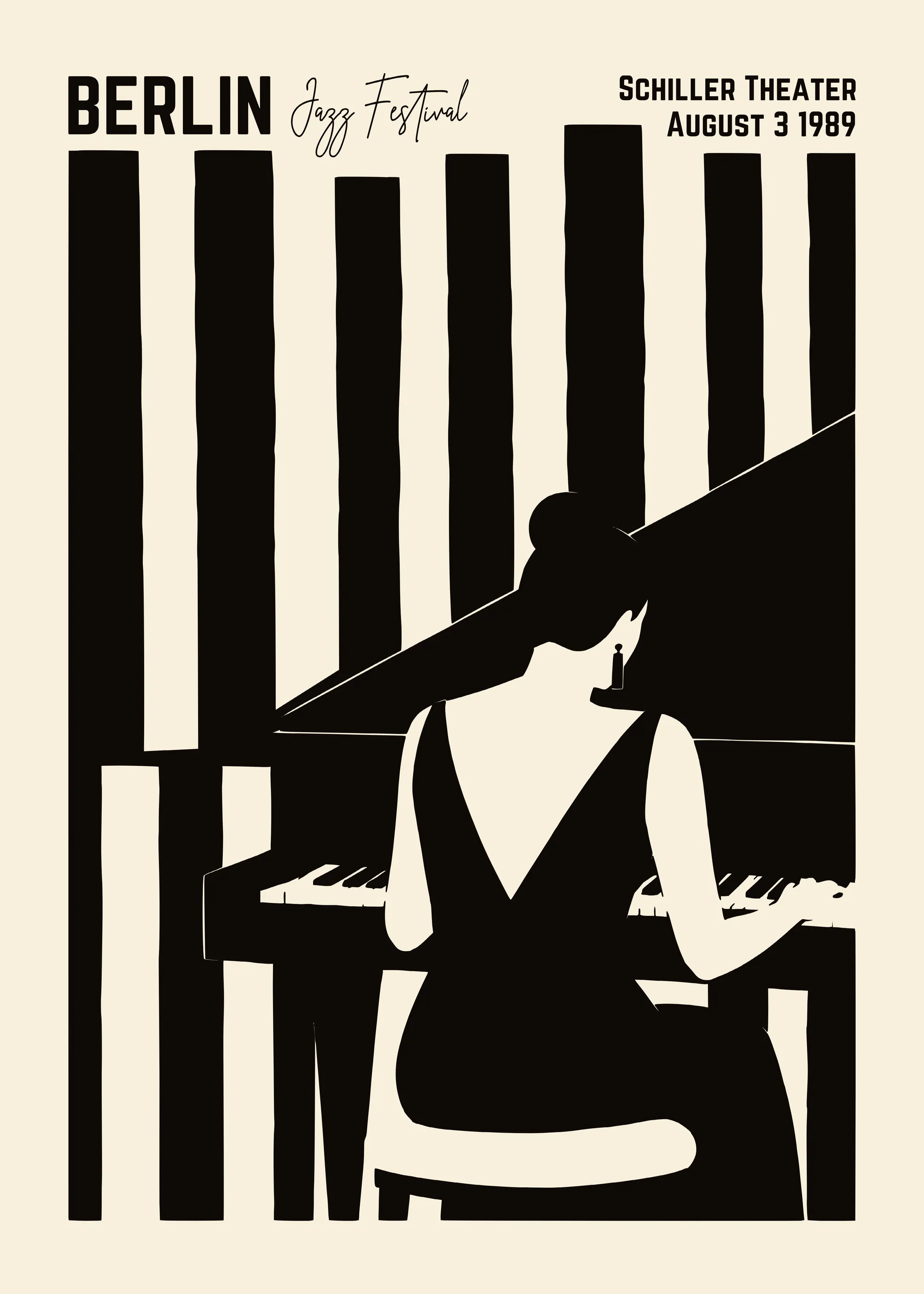 Berlin By Night Poster 0