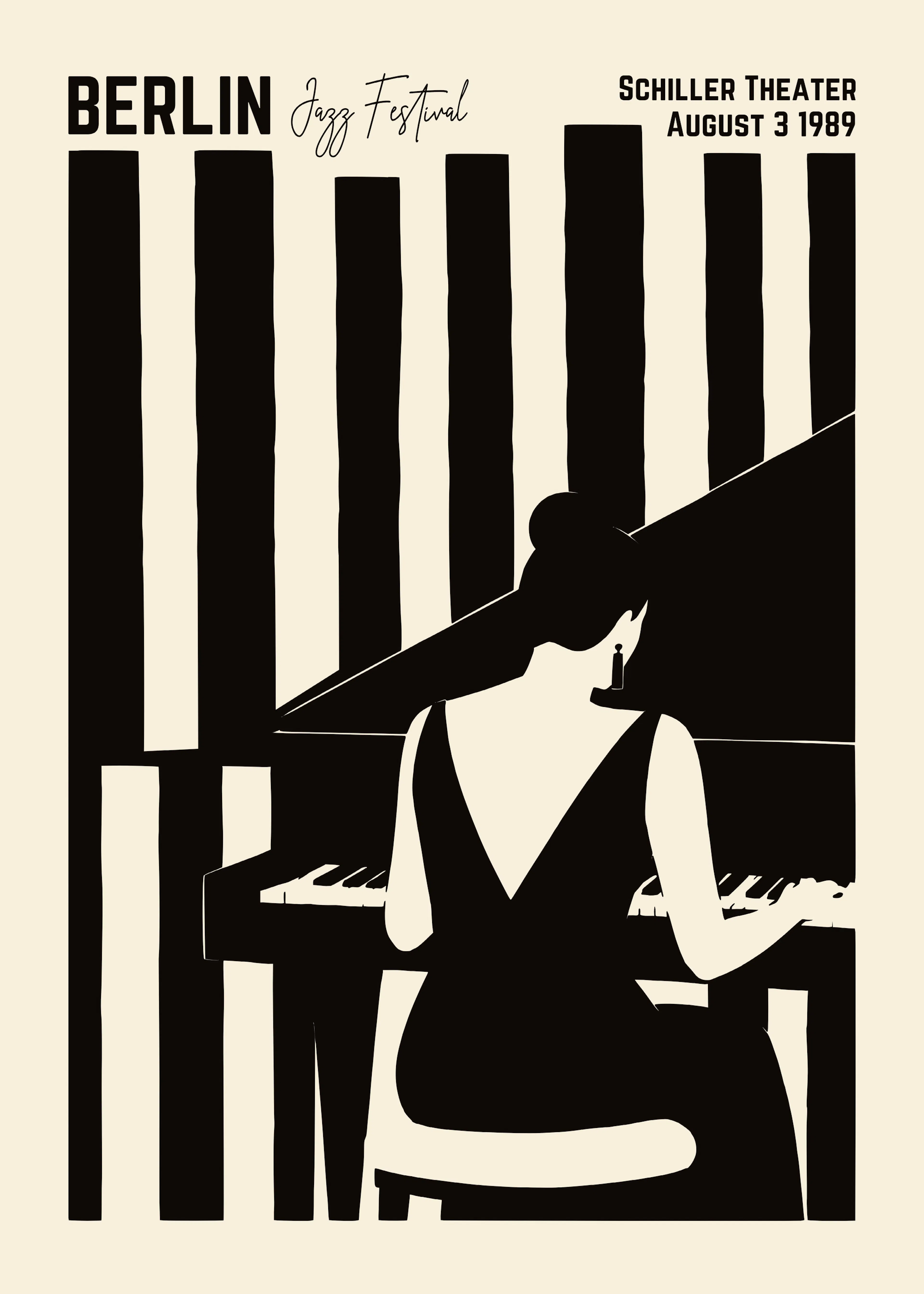 Berlin By Night Poster 0
