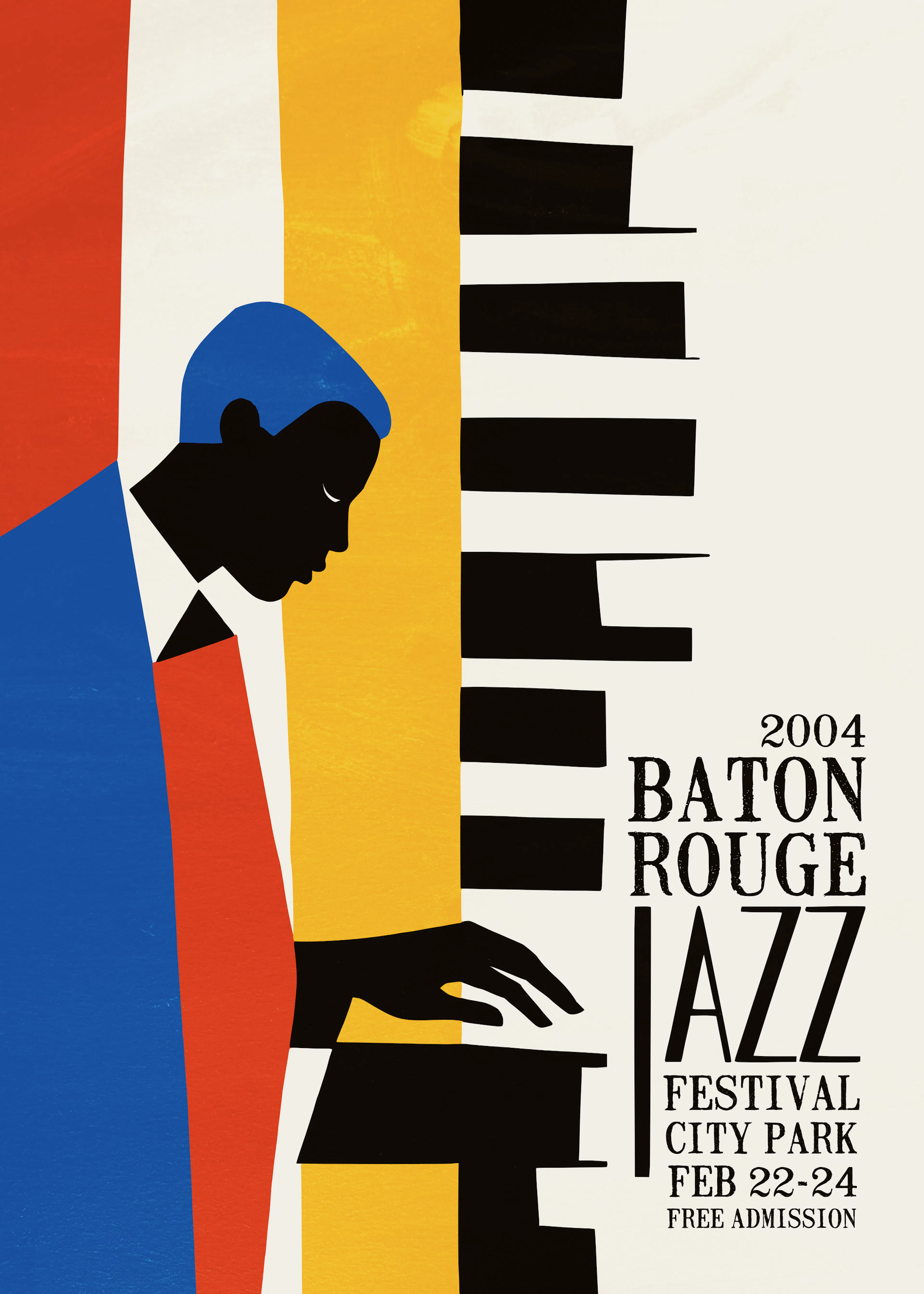 Baton Rouge Jazz Poster 0