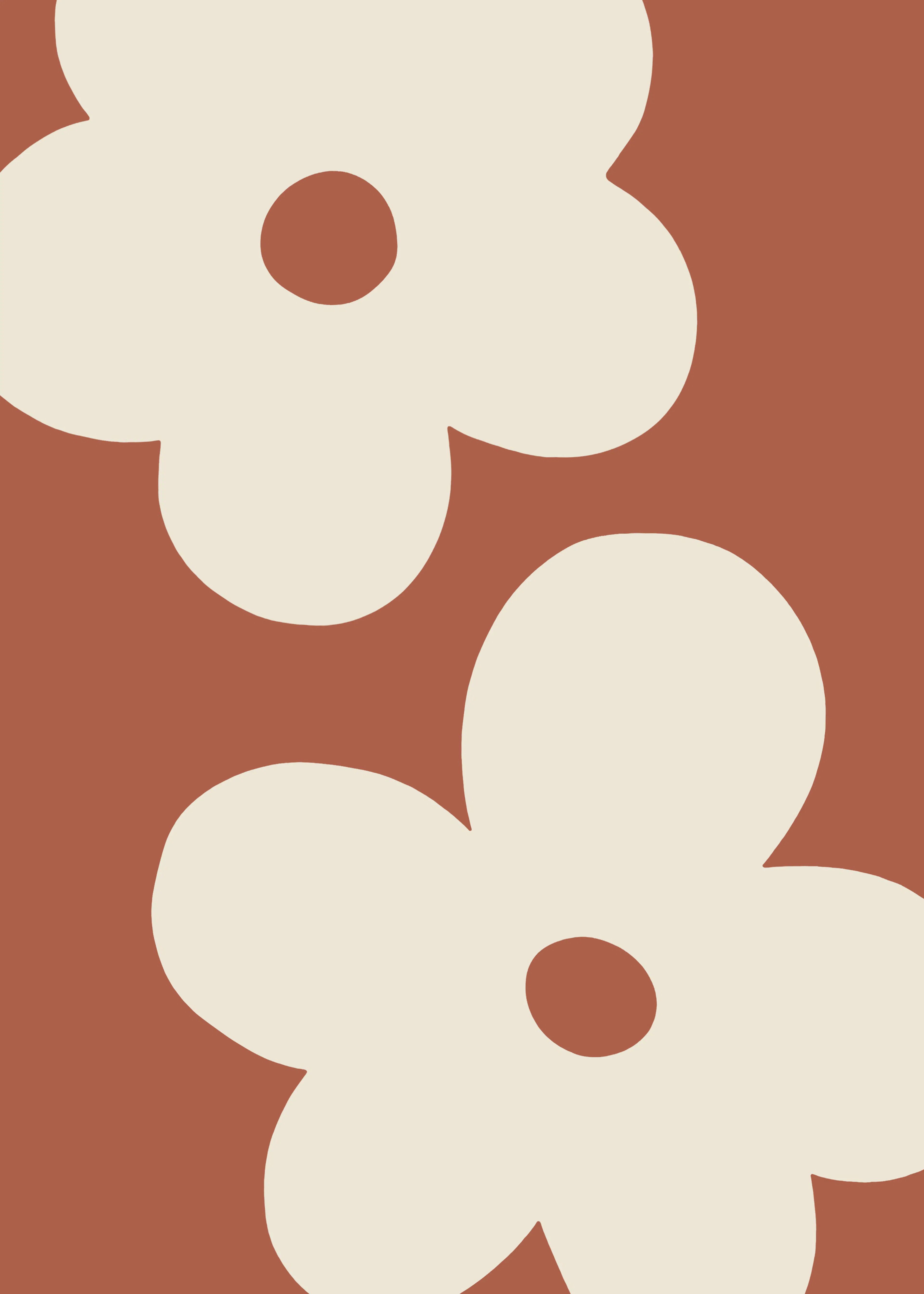 Retro Florals Poster 0