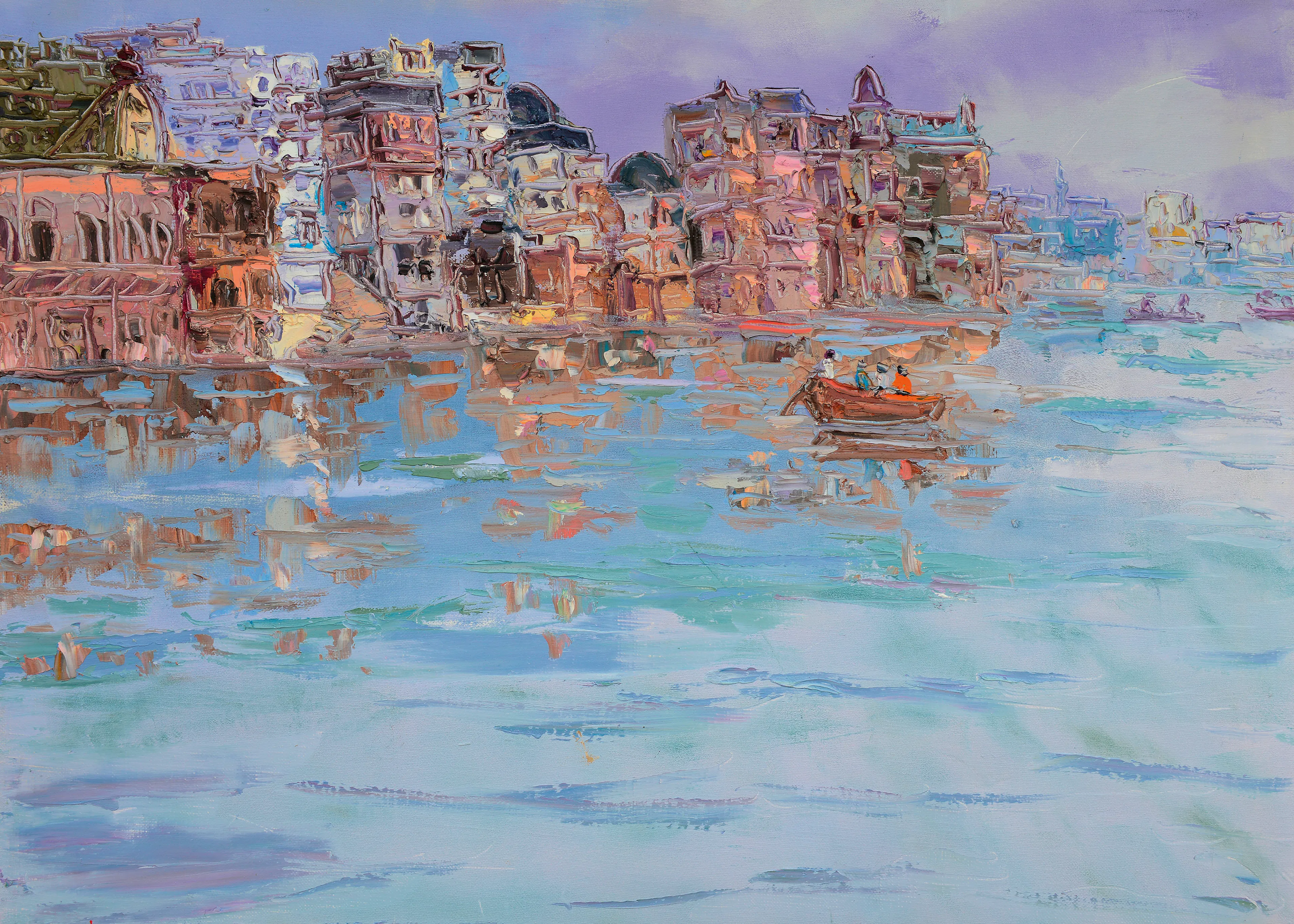 Serene Waterfront Poster 0